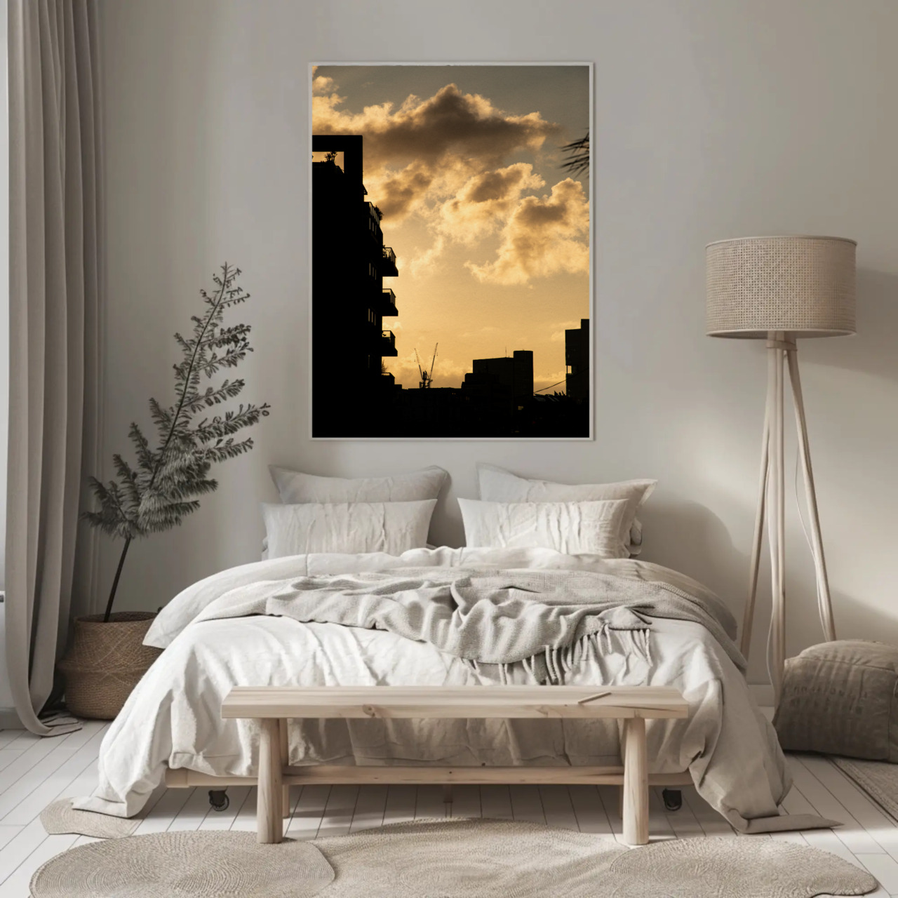 Framed Fine Art Prints - Sunset Silhouette Wall Decor product thumbnail image
