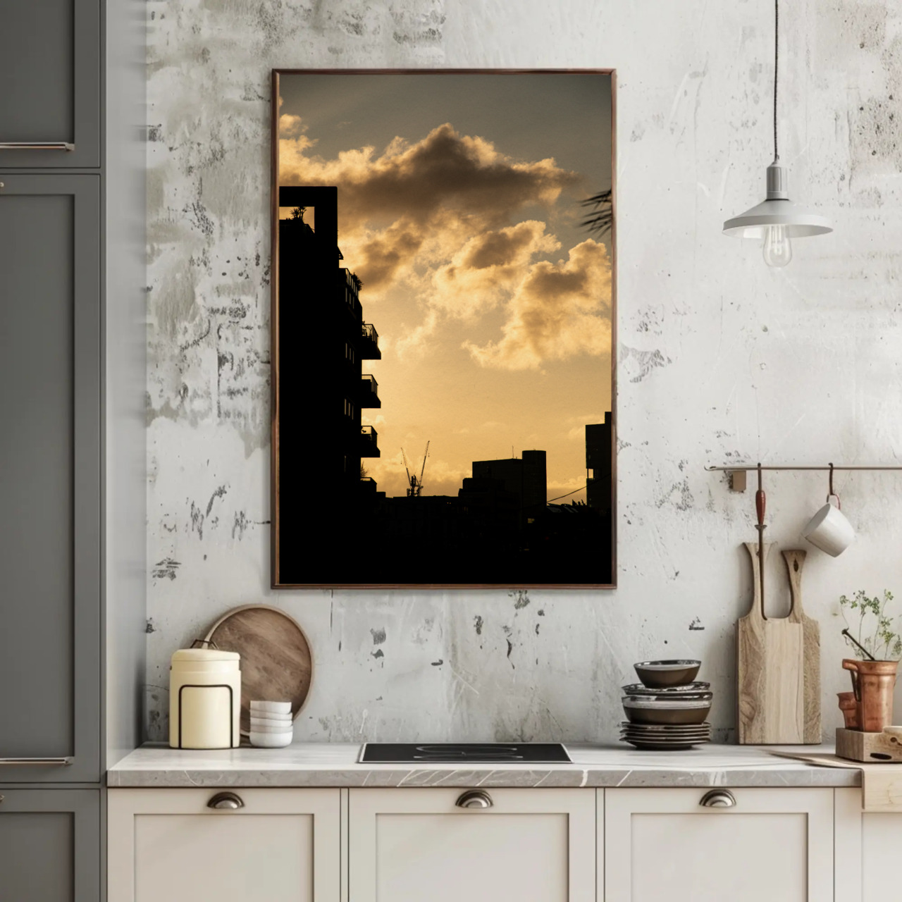 Framed Fine Art Prints - Sunset Silhouette Wall Decor product thumbnail image Framed Fine Art Prints - Sunset Silhouette Wall Decor product thumbnail image