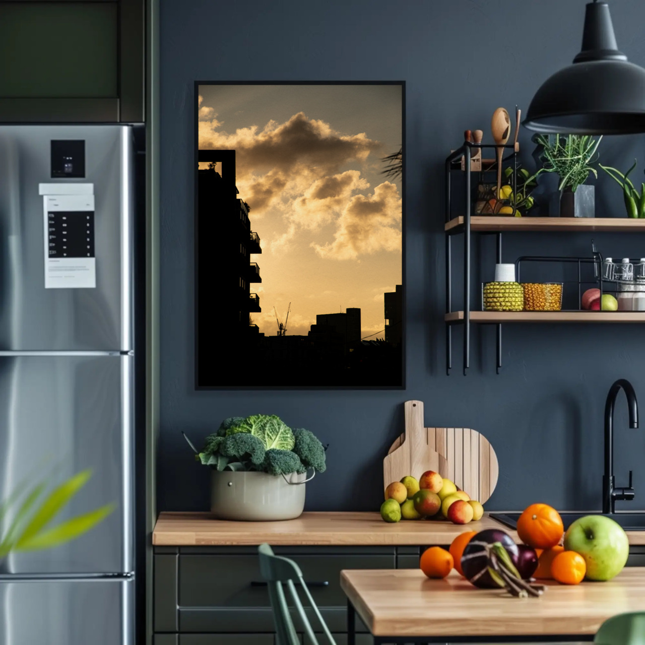 Framed Fine Art Prints - Sunset Silhouette Wall Decor product thumbnail image Framed Fine Art Prints - Sunset Silhouette Wall Decor product thumbnail image