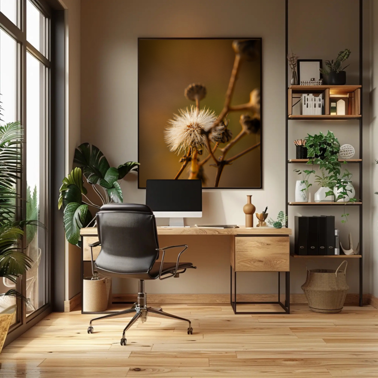 Morning Glow: A Macro Botanical Fine Art Giclée Print product thumbnail image