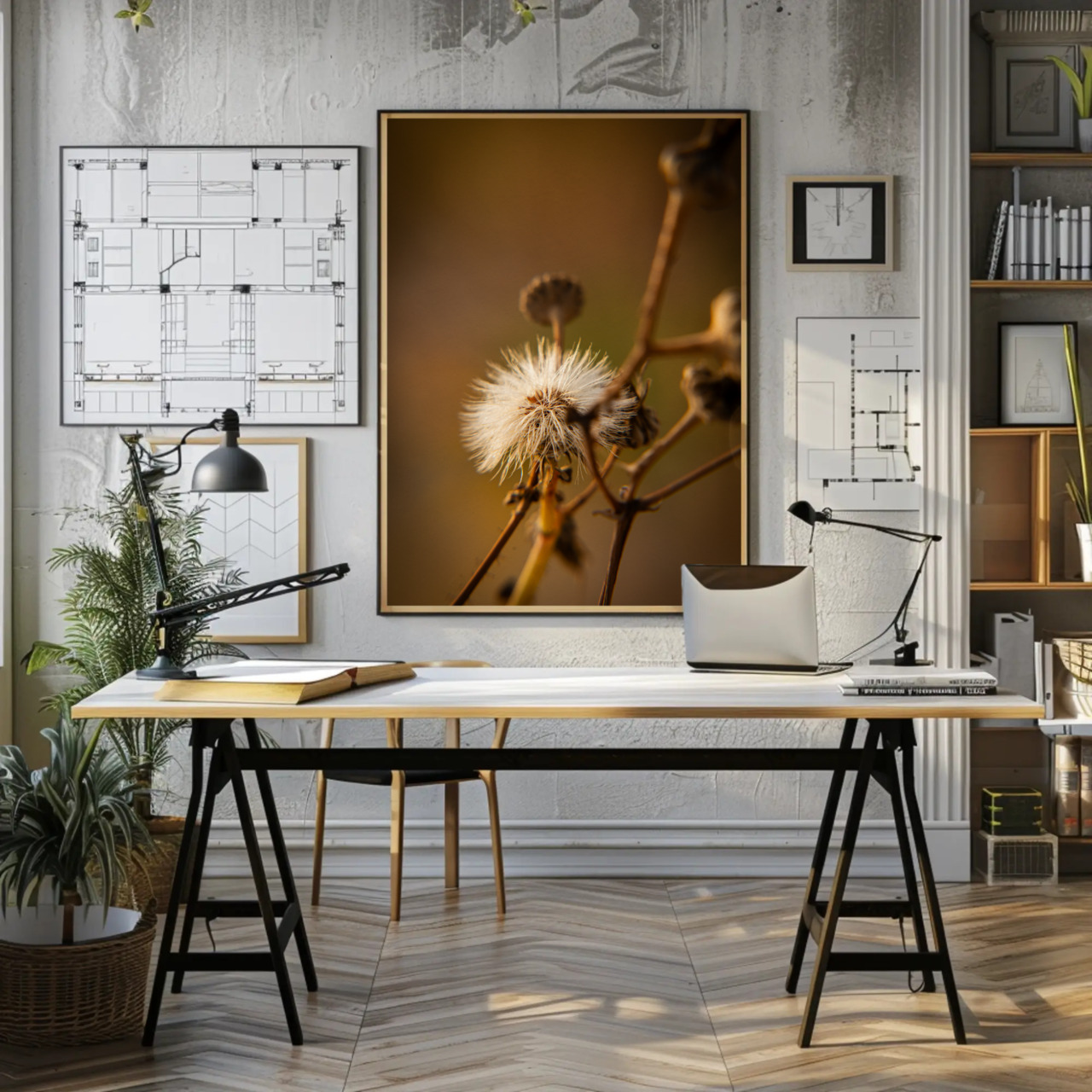 Morning Glow: A Macro Botanical Fine Art Giclée Print product thumbnail image