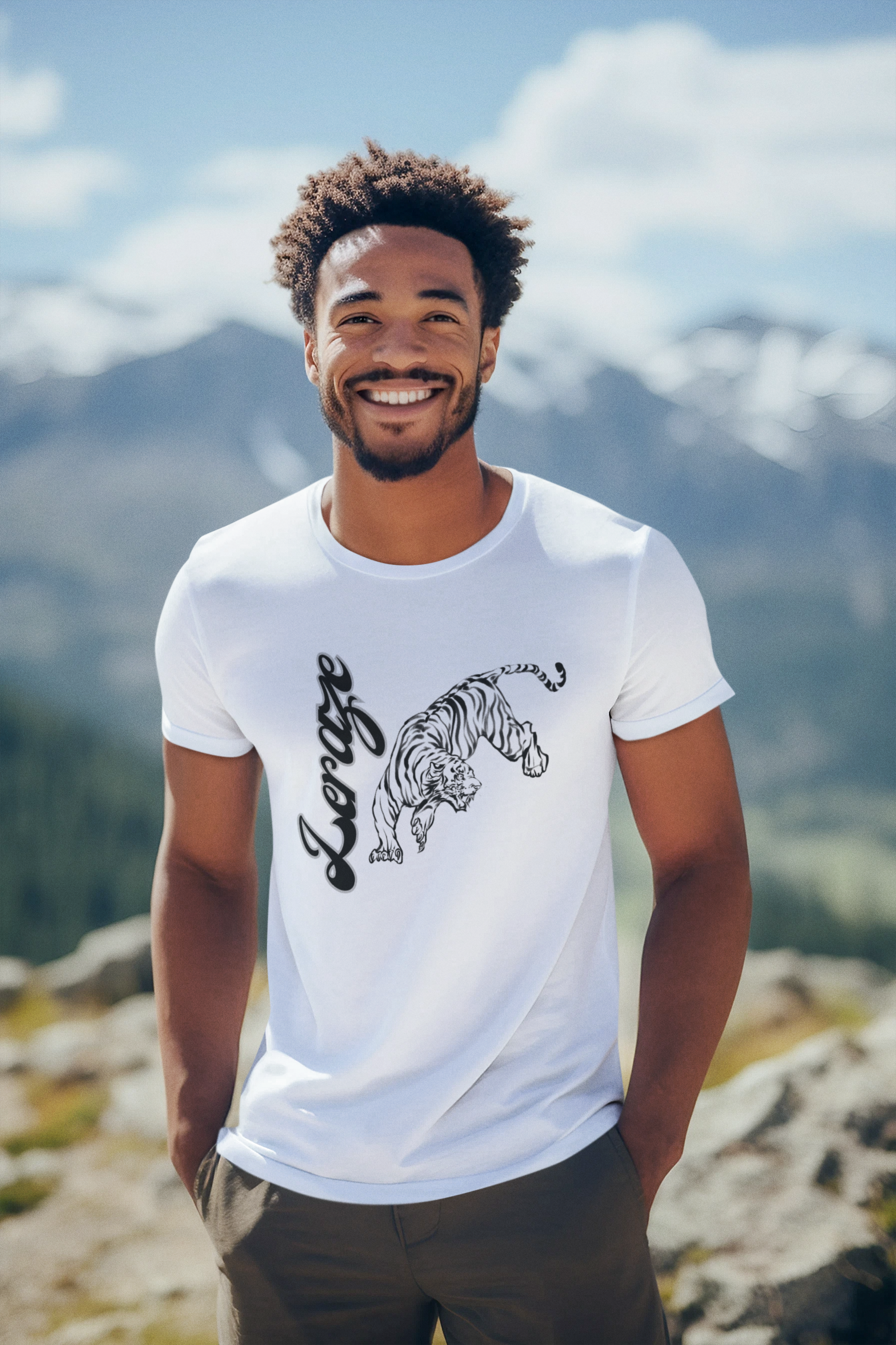 Limited Edition Tiger Graphic Tee product thumbnail image Limited Edition Tiger Graphic Tee product thumbnail image