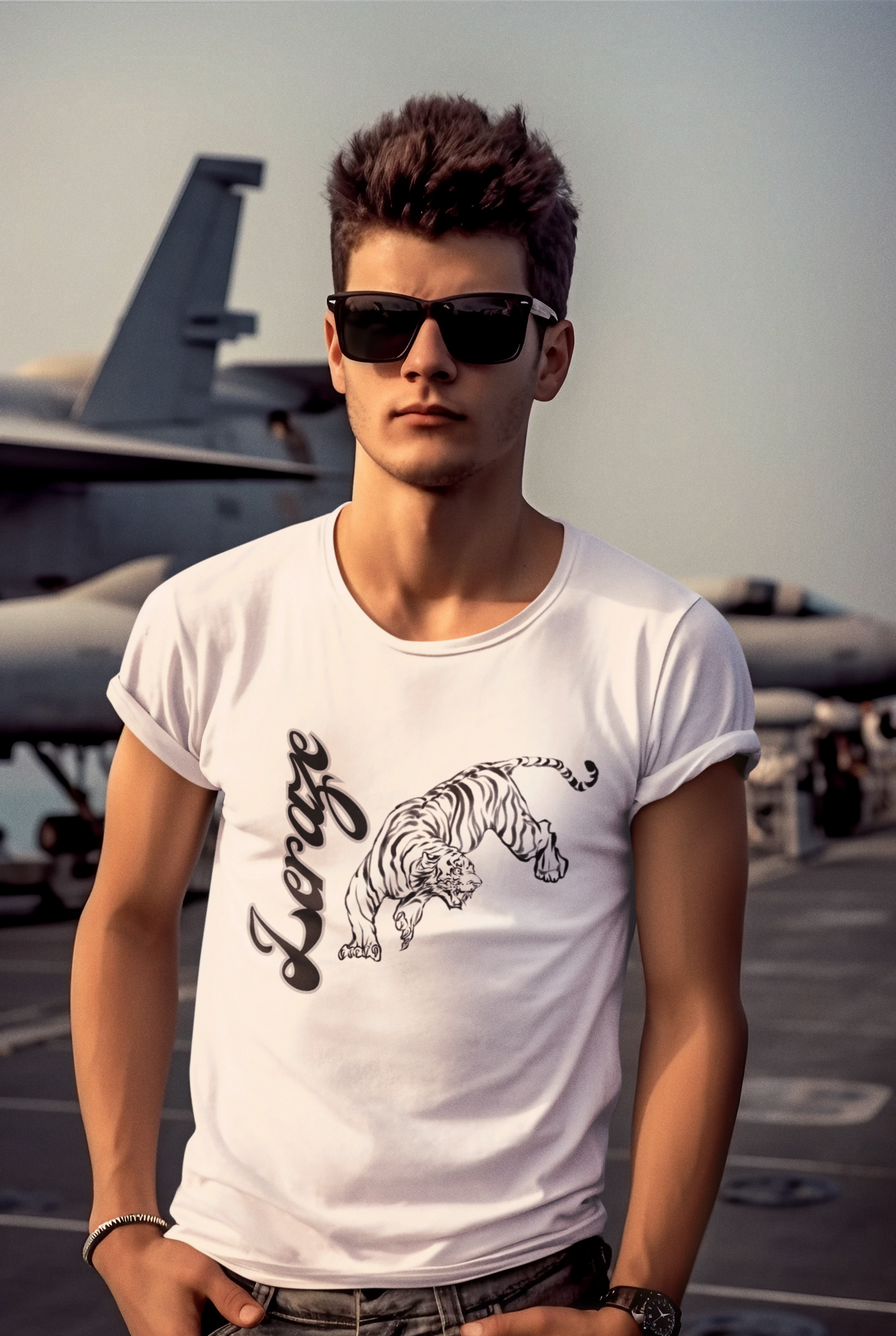 Limited Edition Tiger Graphic Tee product thumbnail image Limited Edition Tiger Graphic Tee product thumbnail image