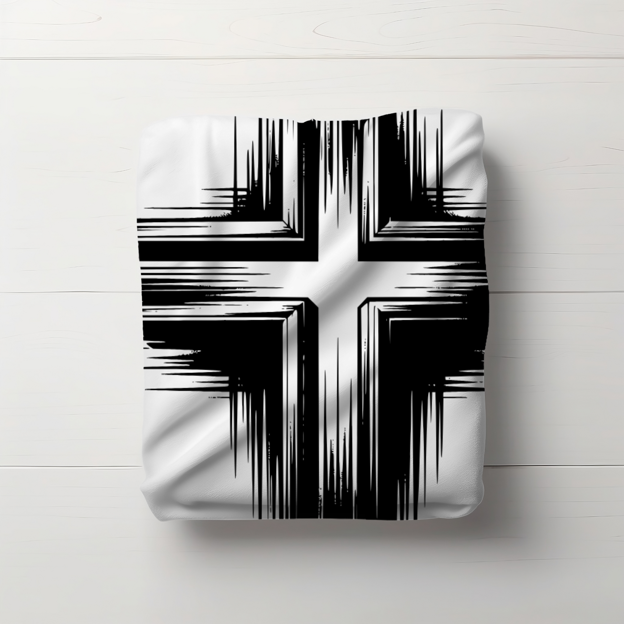 Personalized Velveteen Plush Blanket - Customizable "Jesus Died For Me" Design product thumbnail image Personalized Velveteen Plush Blanket - Customizable "Jesus Died For Me" Design product thumbnail image
