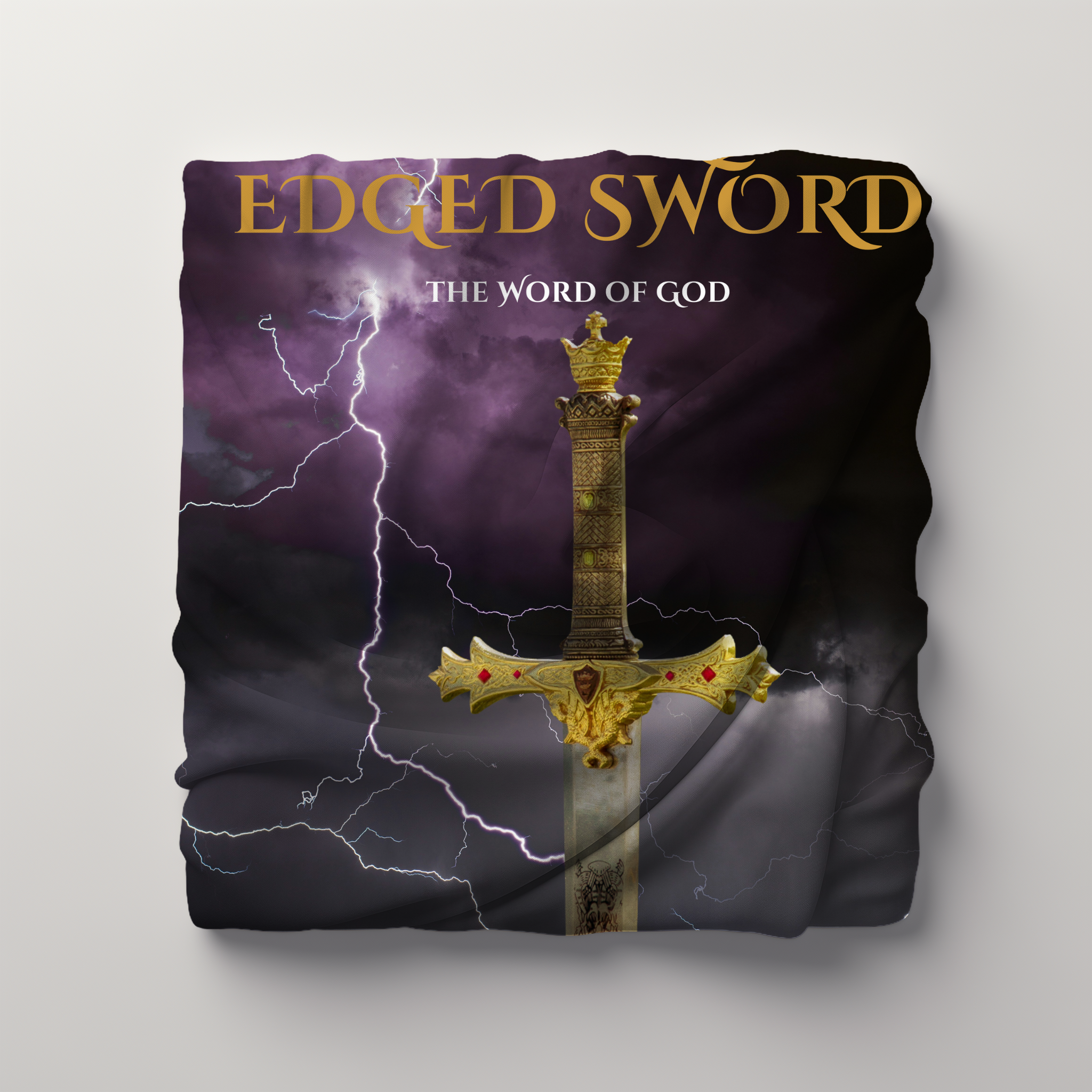 In sprirational Lightweight Velveteen Plush ie Blanket,  Christianity Gifted Lightweight Velveteen Plush ie Blanketalize, Bible Verse Scriptural  product thumbnail image