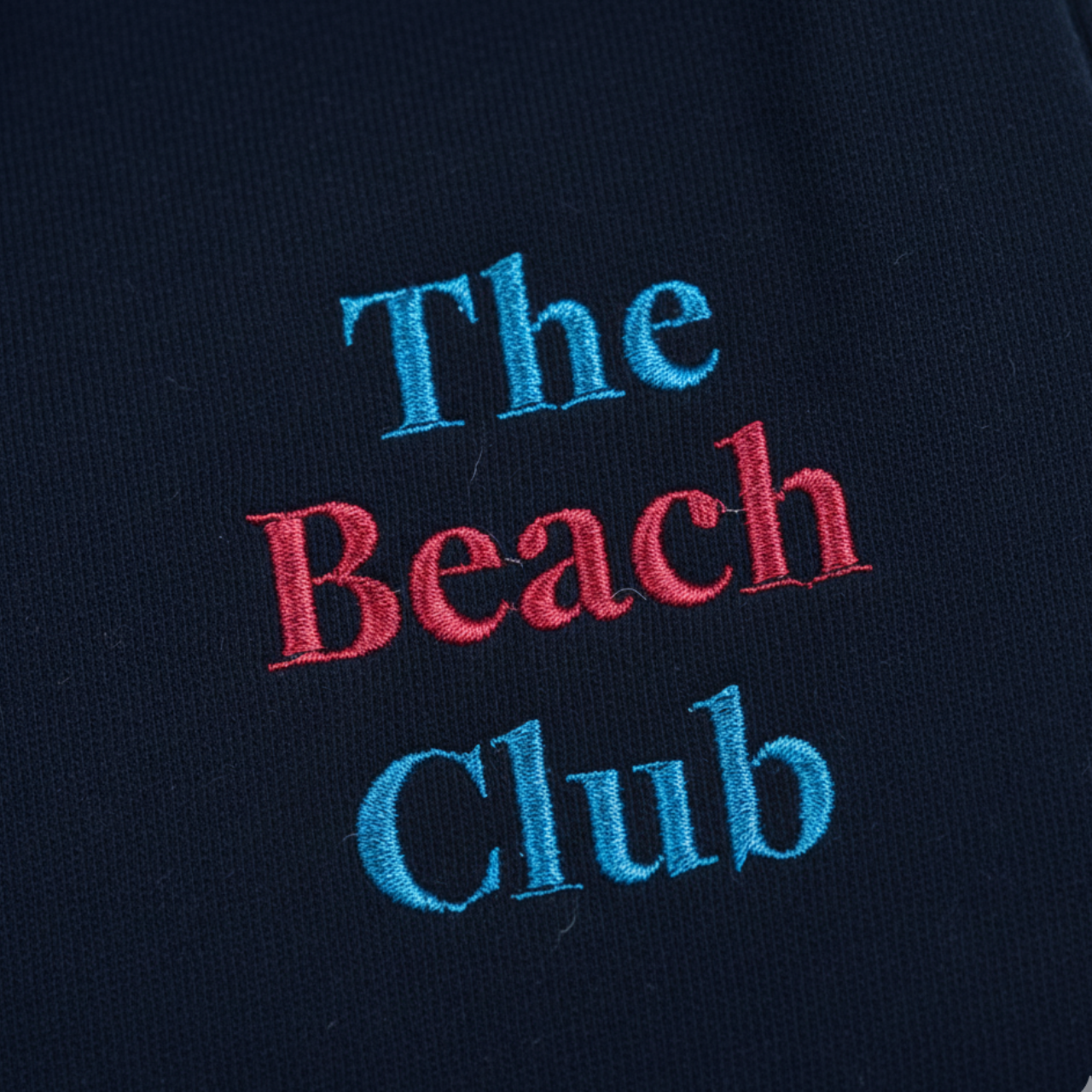 Retro Beach Club Embroidered Unisex Joggers | Pink & Blue Thread | Cozy Coastal Loungewear | Summer Lovin’ Co. product thumbnail image Retro Beach Club Embroidered Unisex Joggers | Pink & Blue Thread | Cozy Coastal Loungewear | Summer Lovin’ Co. product thumbnail image