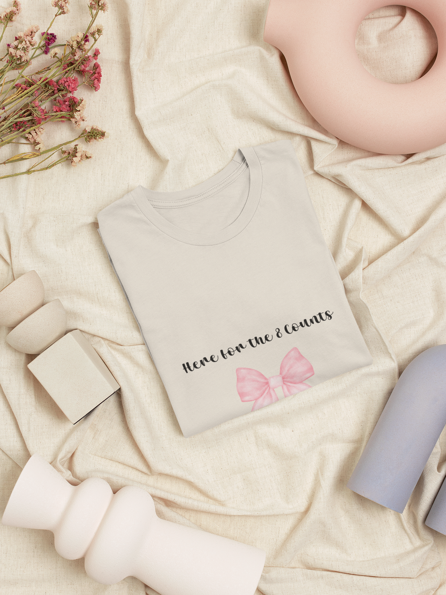 Just here for the 8 counts t-shirt product thumbnail image