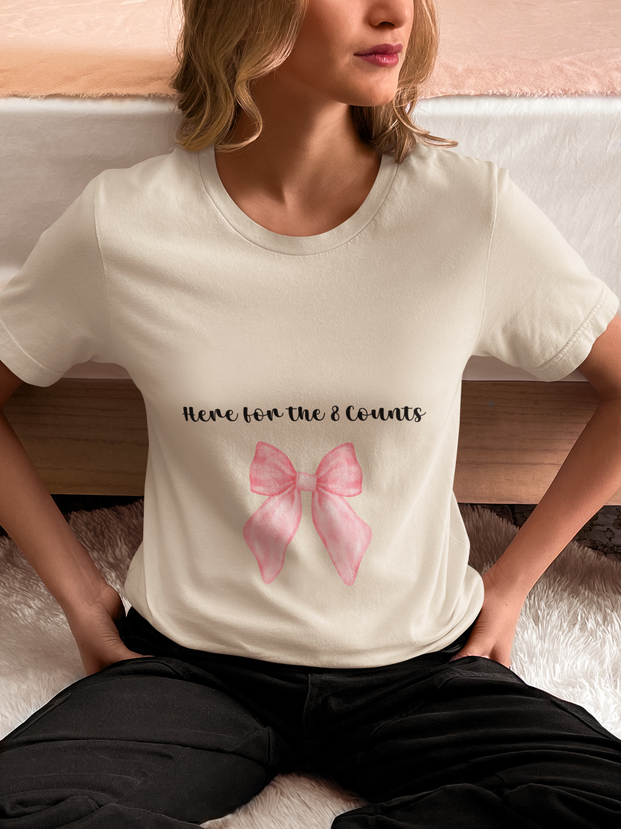 Just here for the 8 counts t-shirt product thumbnail image