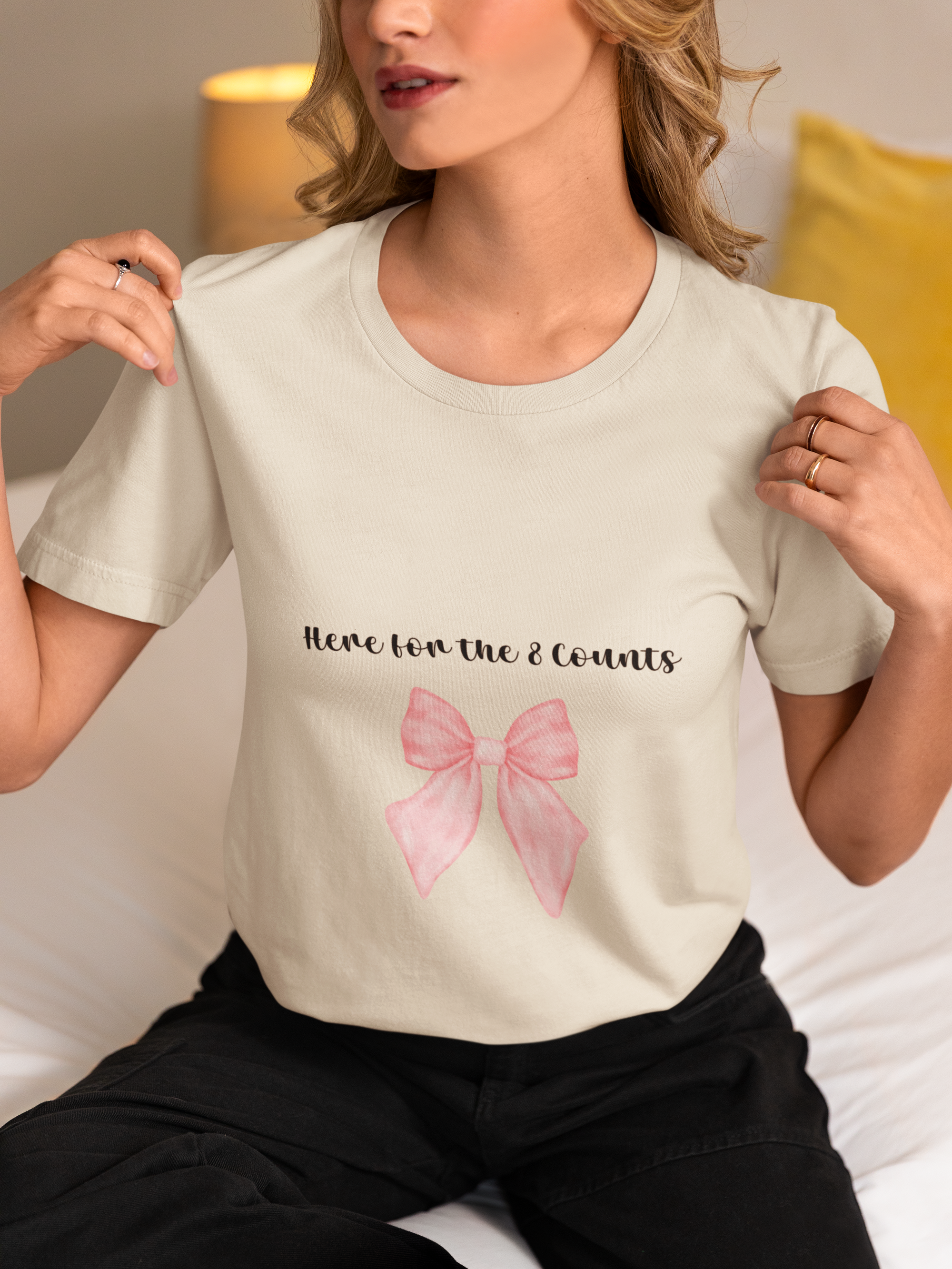Just here for the 8 counts t-shirt product thumbnail image