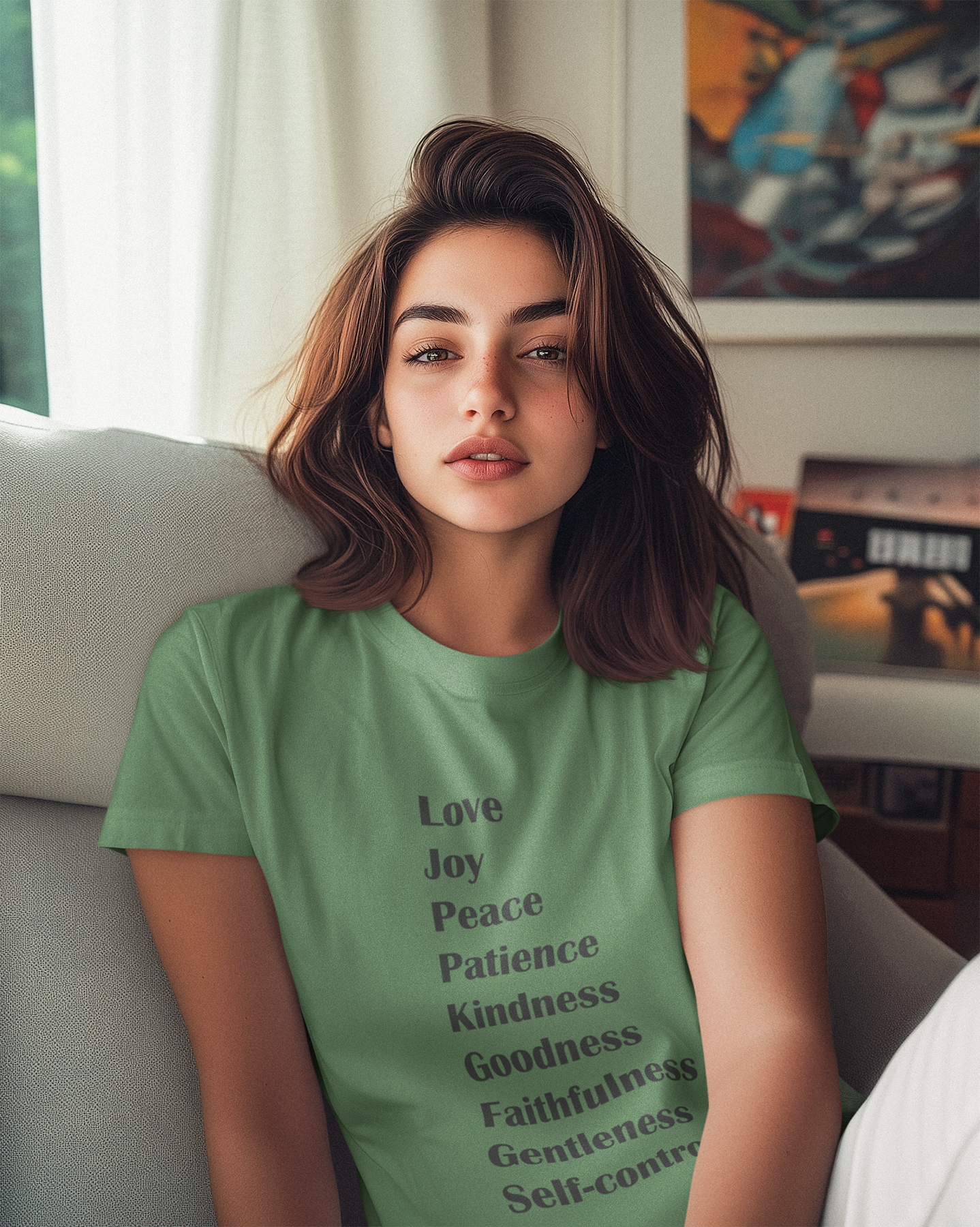 Inspirational Unisex Softstyle T-Shirt - Love, Joy, Peace & More product thumbnail image Inspirational Unisex Softstyle T-Shirt - Love, Joy, Peace & More product thumbnail image