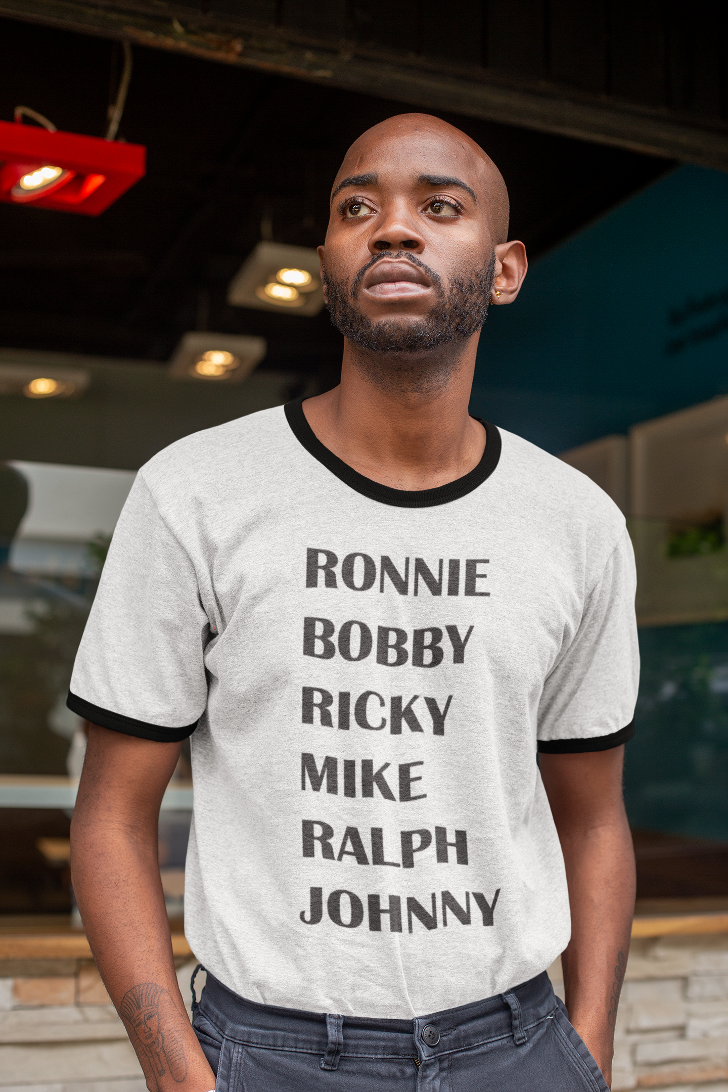 New Edition T-Shirt - Ronnie, Bobby, Ricky, Mike, Ralph and Johnny product thumbnail image New Edition T-Shirt - Ronnie, Bobby, Ricky, Mike, Ralph and Johnny product thumbnail image