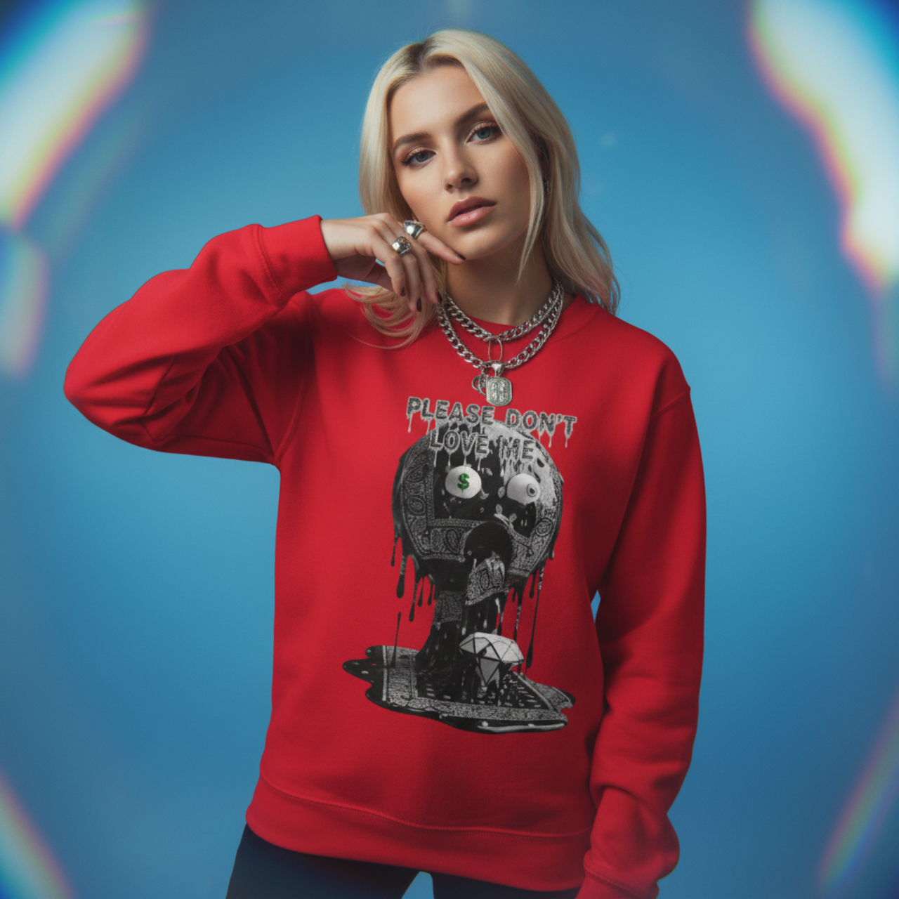 Future Fatboi "PleaseDon't" Sweatshirt product thumbnail image Future Fatboi "PleaseDon't" Sweatshirt product thumbnail image