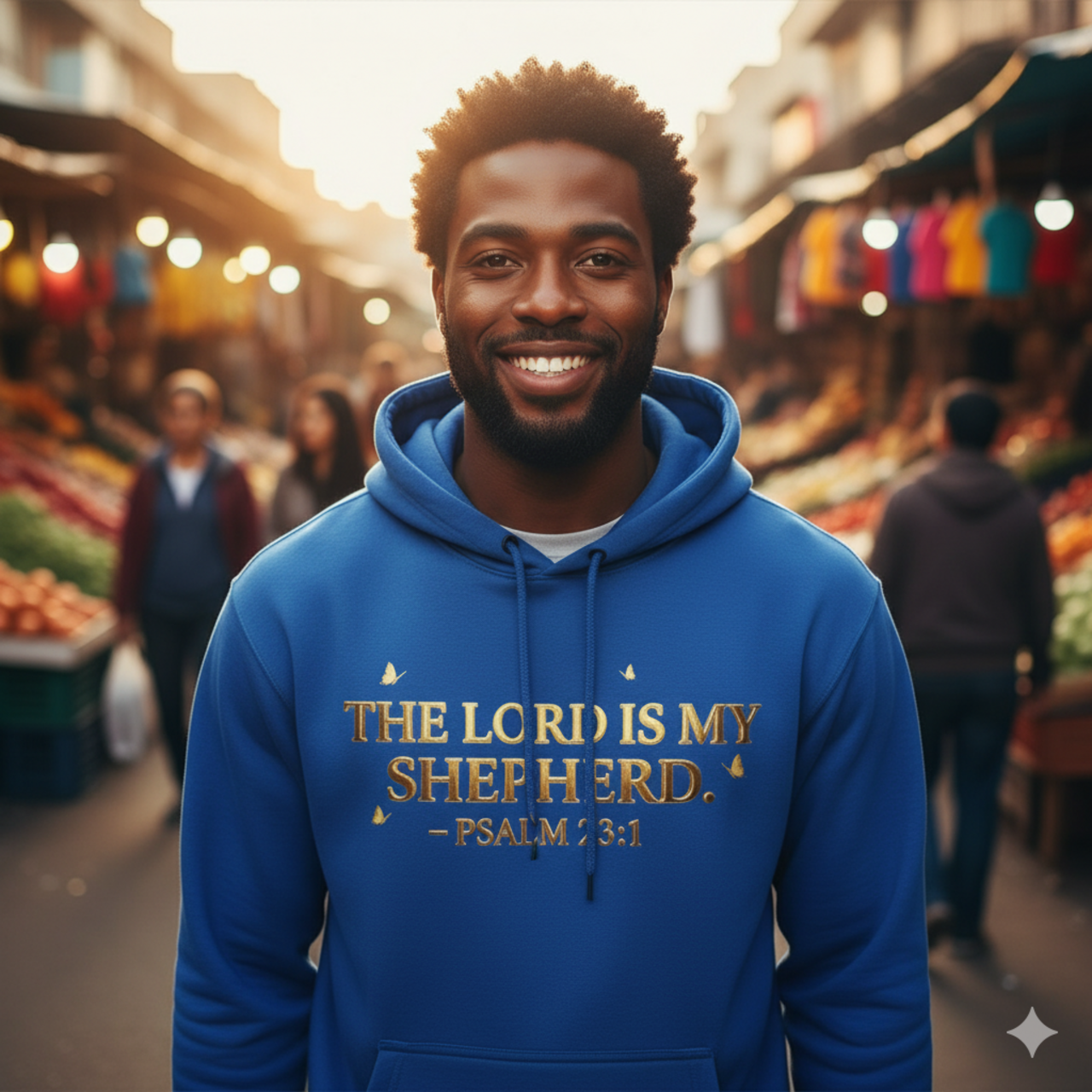 Inspiration Fleece Hoodie: The Lord Is My Shepherd - Psalm 23:1 product thumbnail image Inspiration Fleece Hoodie: The Lord Is My Shepherd - Psalm 23:1 product thumbnail image