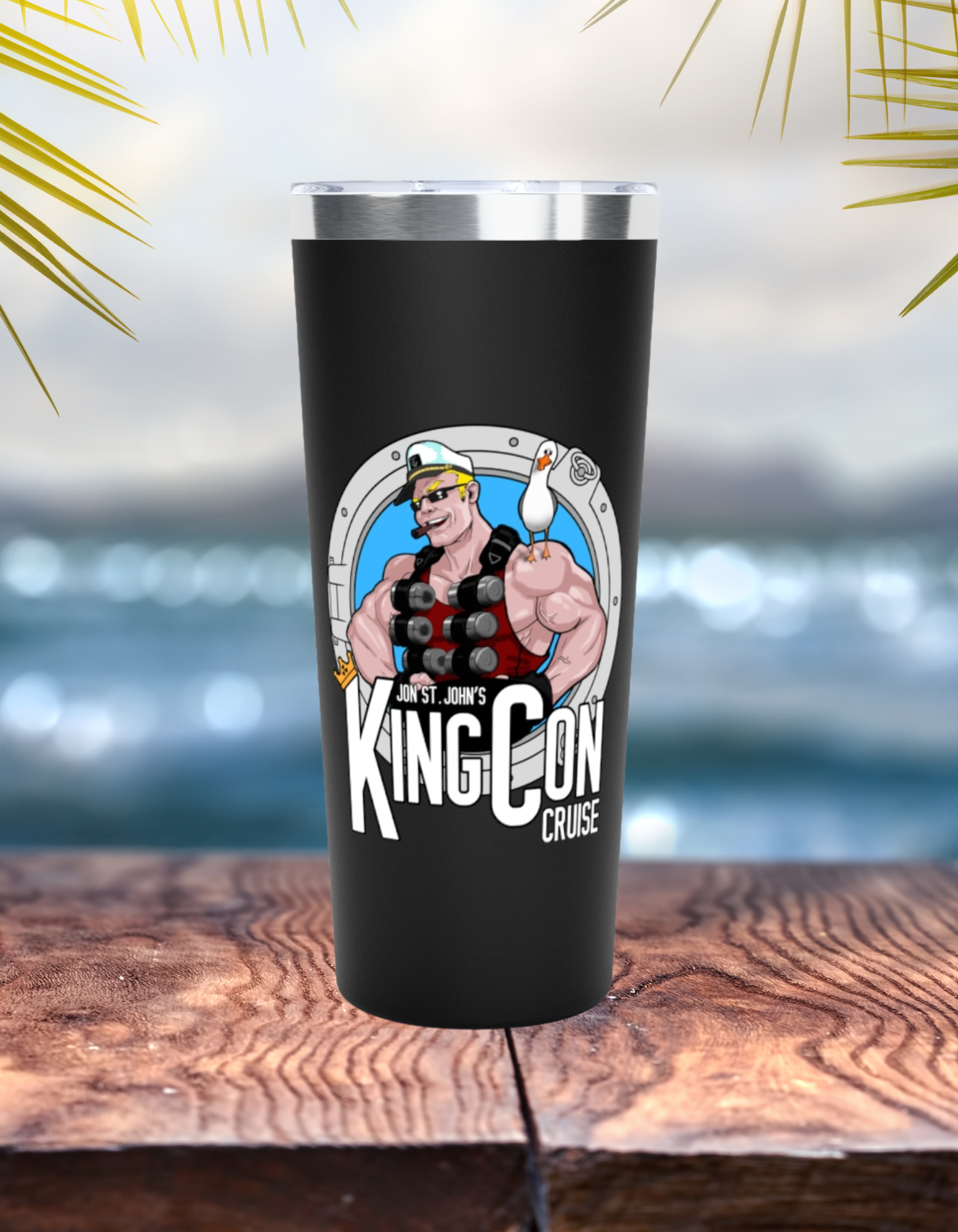 King Con Cruise Insulated Tumbler - Perfect for Your Commute! product thumbnail image King Con Cruise Insulated Tumbler - Perfect for Your Commute! product thumbnail image