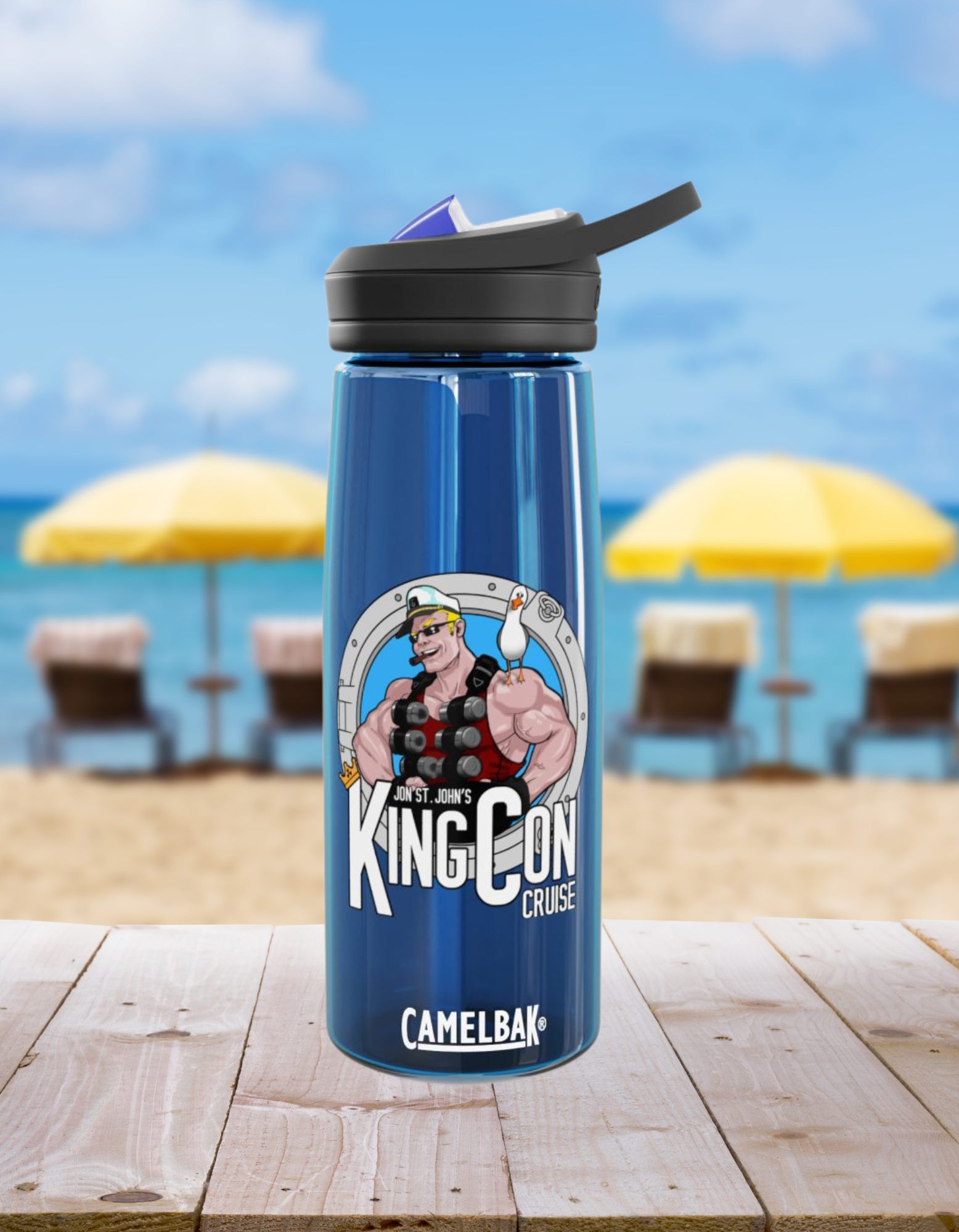 King Con Cruise CamelBak Eddy® Water Bottle - 20oz/25oz - Perfect for Fitness Enthusiasts &amp; Adventure Lovers product thumbnail image