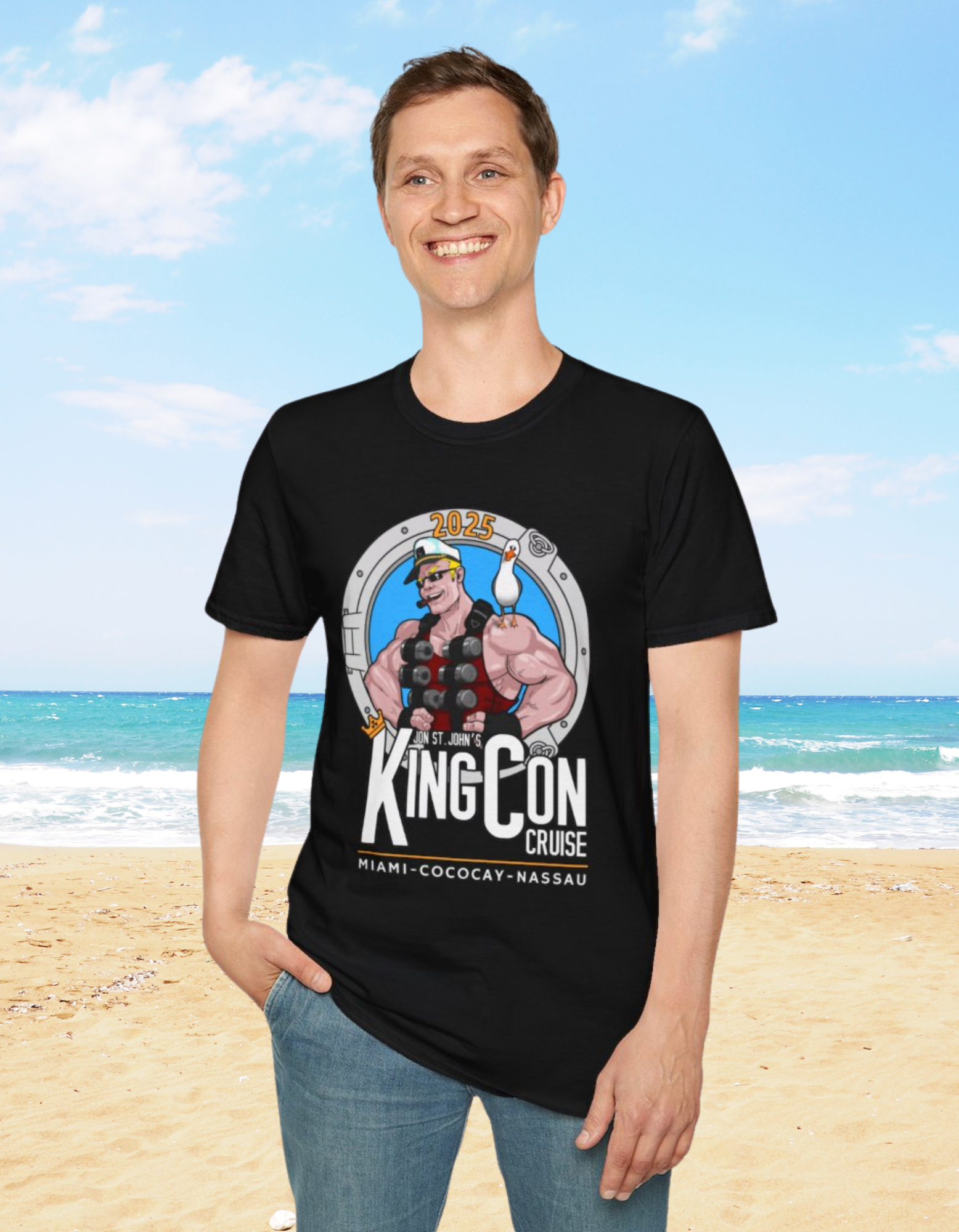 King Con Cruise 2025 Unisex Softstyle T-Shirt 