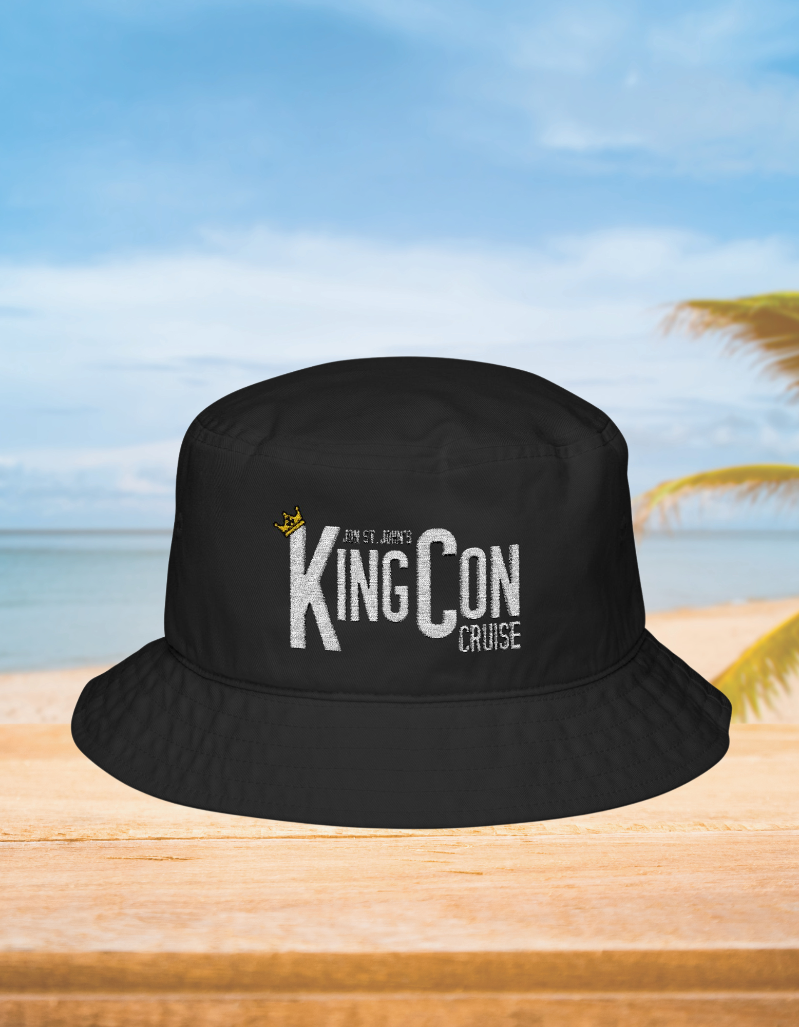 New! King Con Cruise Embroidered Bucket Hat product thumbnail image New! King Con Cruise Embroidered Bucket Hat product thumbnail image