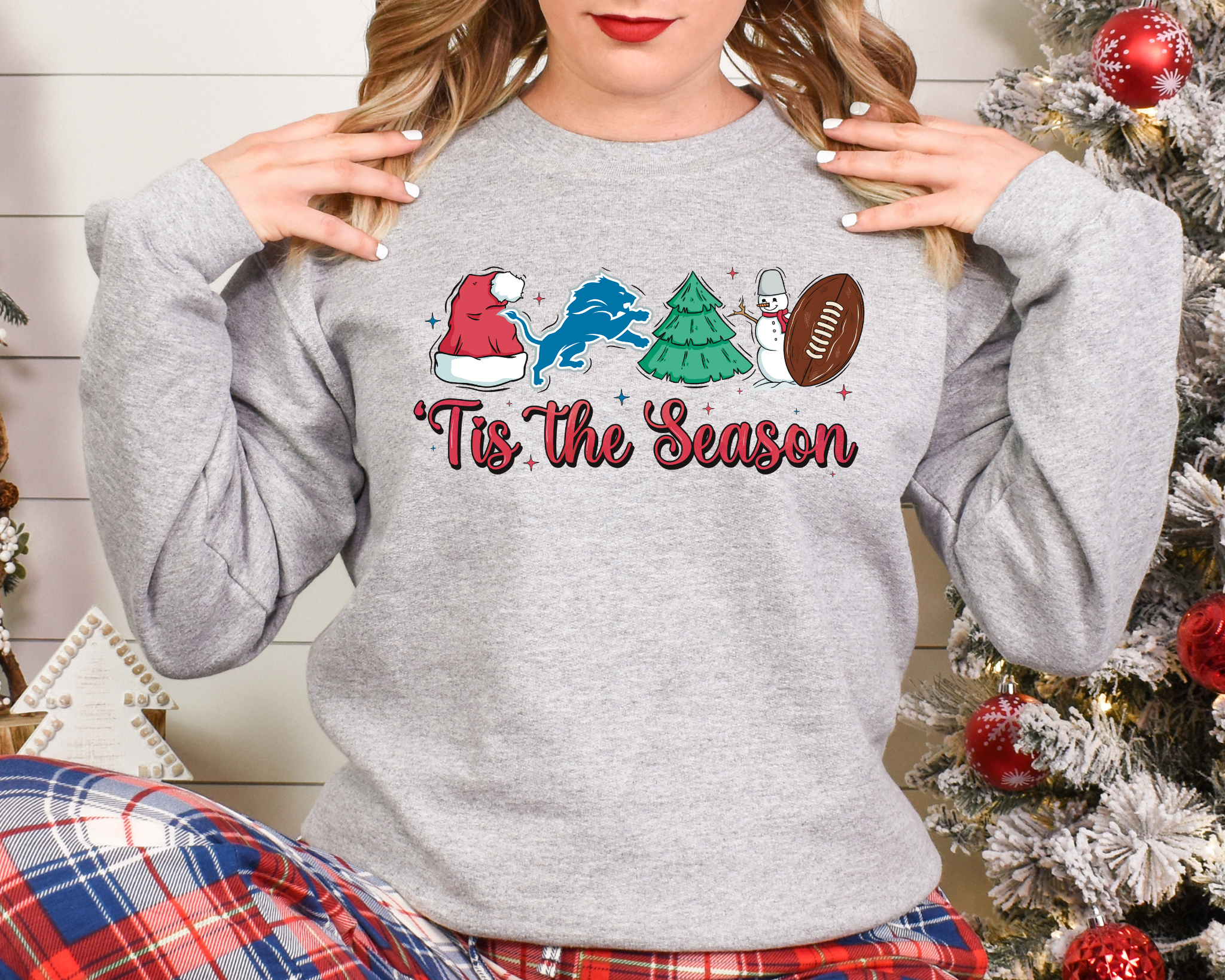 Holiday Cheer Crewneck Sweatshirt - 'Tis the Season