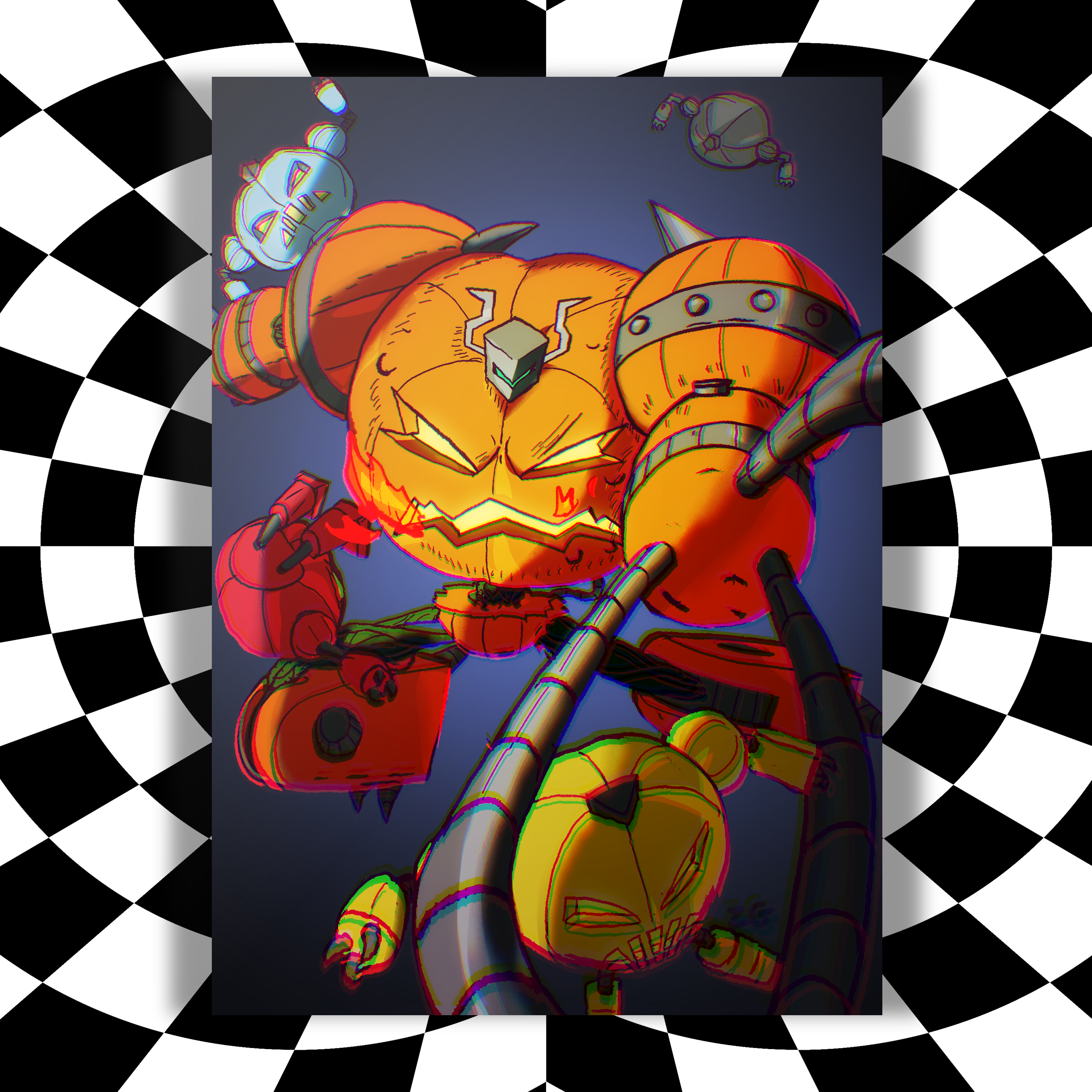 Pumpkinator Print Pumpkinator Print