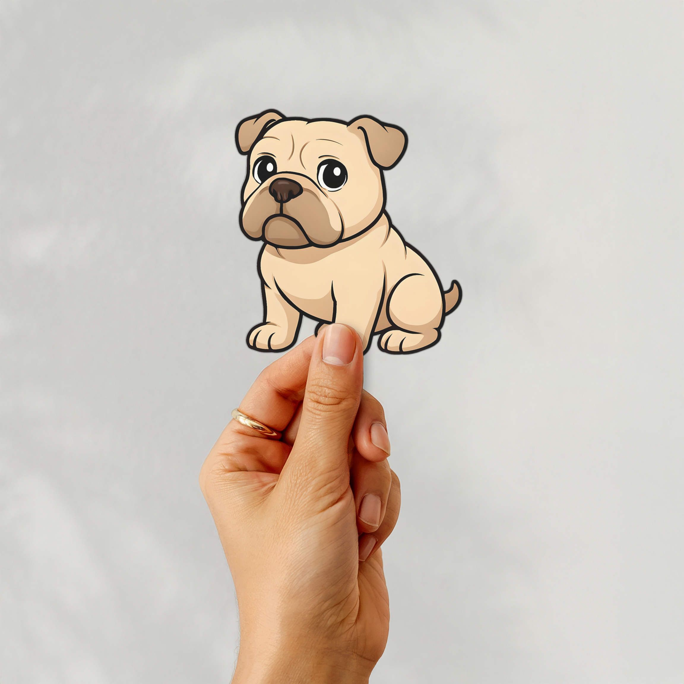 Bulldog Sticker Bulldog Sticker