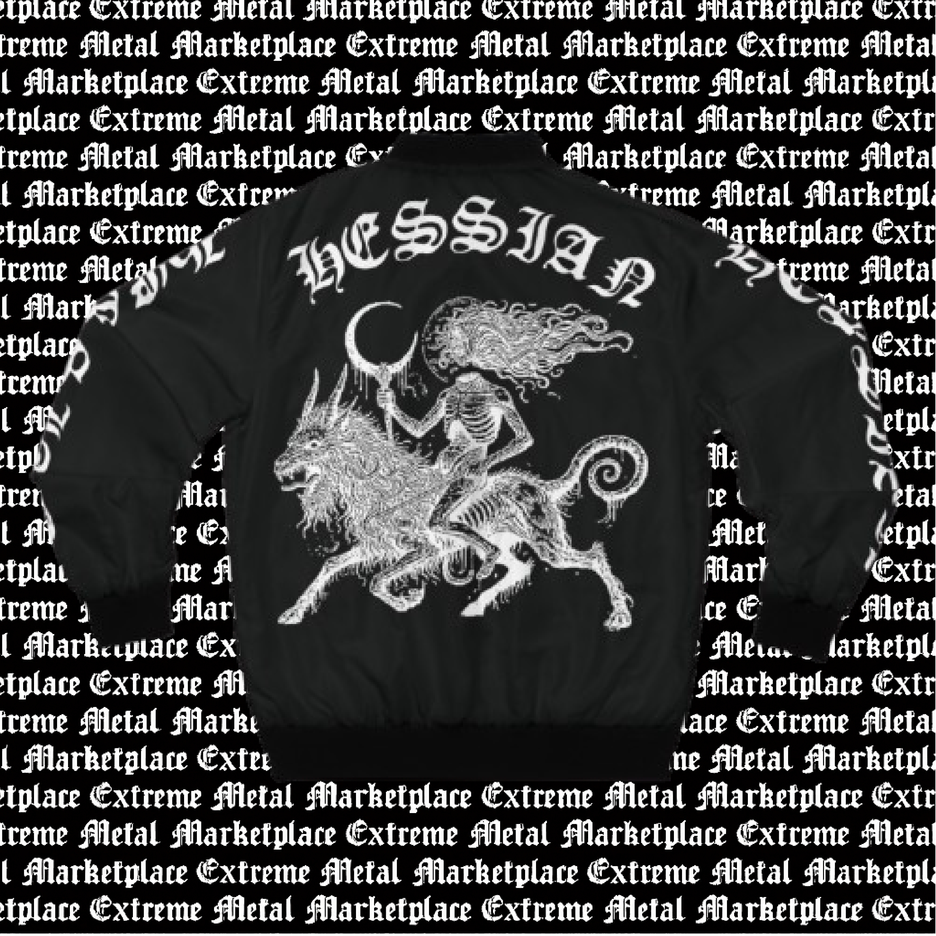 Hessian "Rider of the Void" Bomber Jacket product thumbnail image Hessian "Rider of the Void" Bomber Jacket product thumbnail image