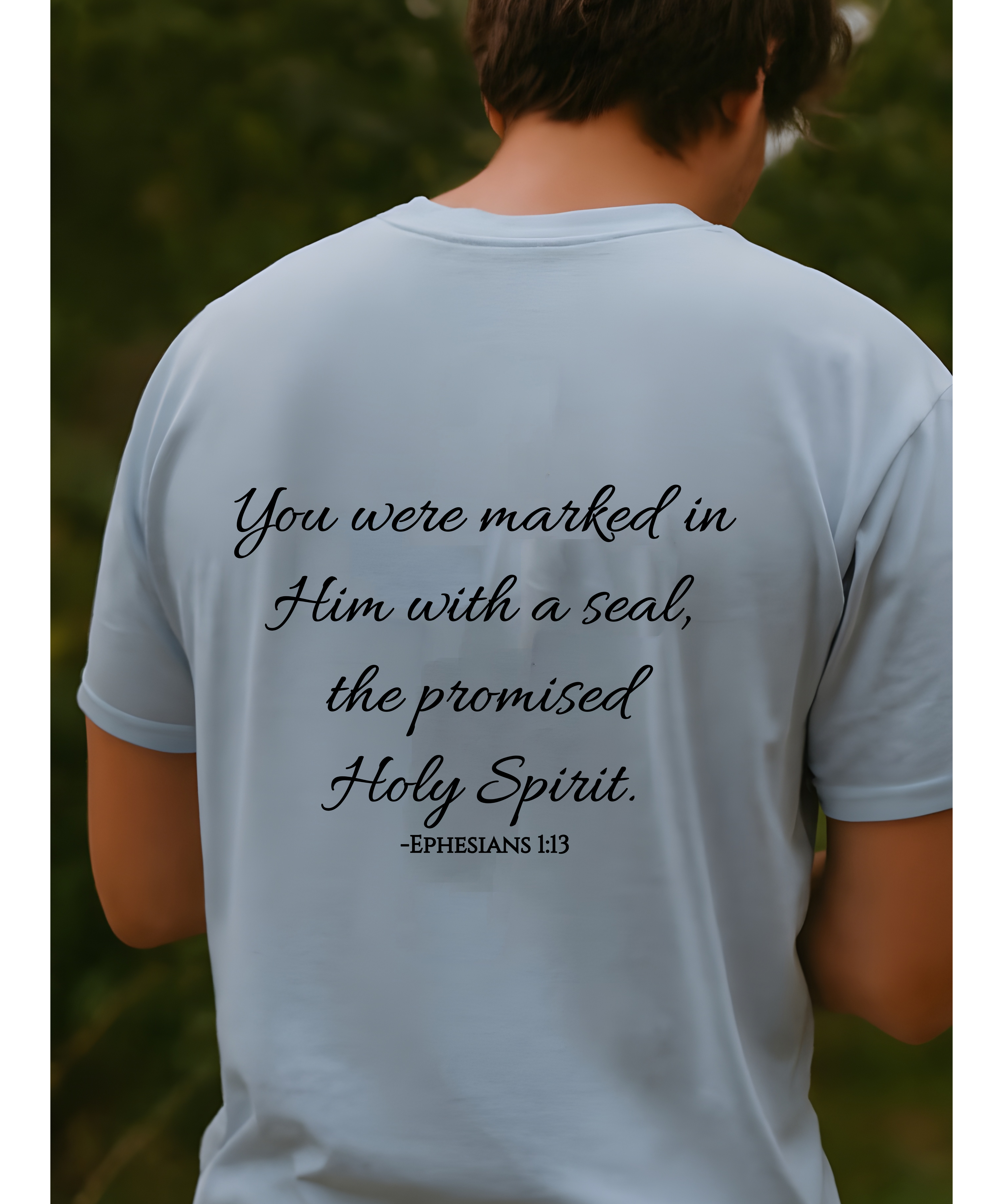 Sealed With His Love Ephesians 1:13 Christian Softstyle T-Shirt – Faith Identity Scripture Tee, Holy Spirit Promise Shirt, Inspirational Christian Apparel for Men and Women product thumbnail image