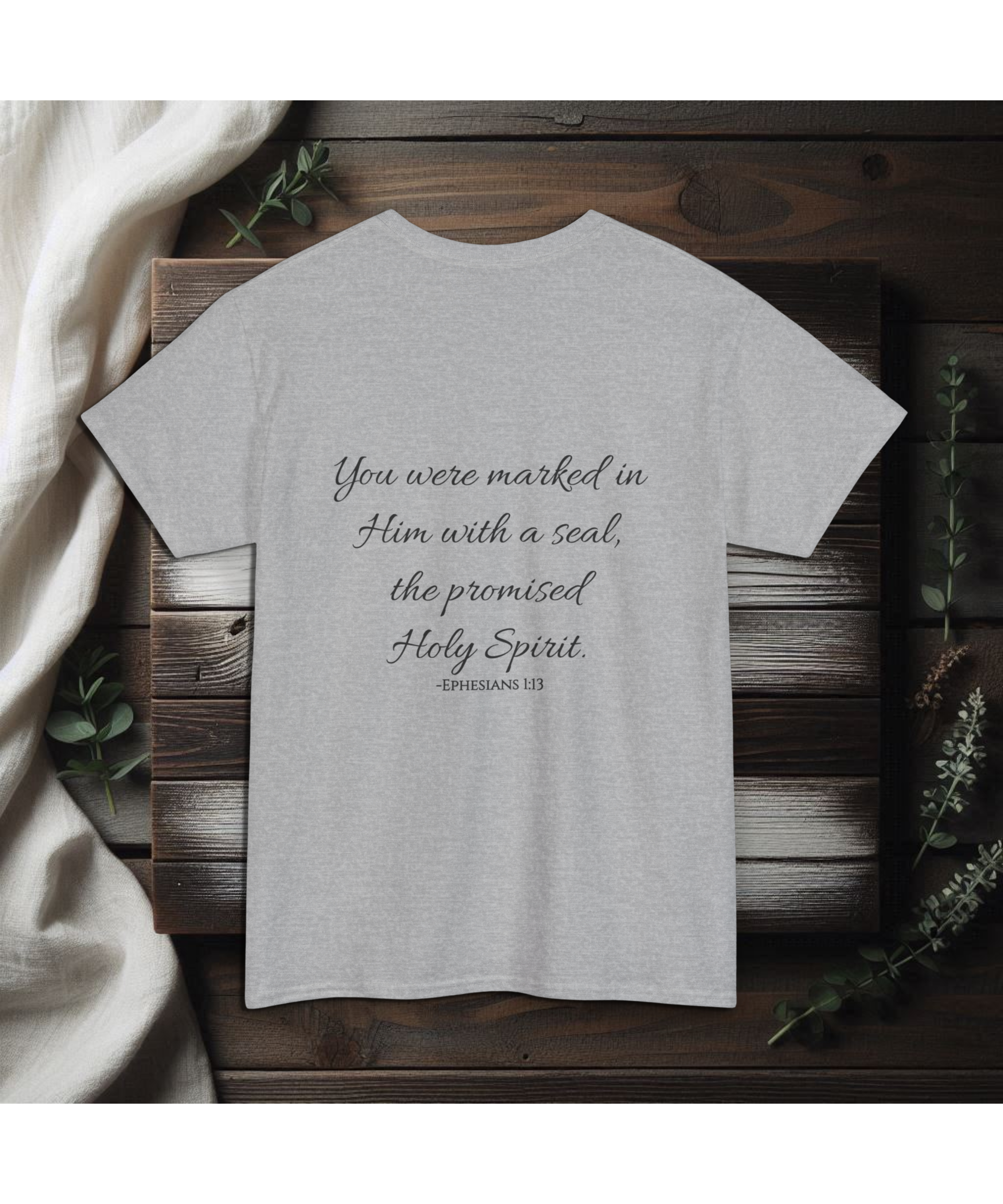 Sealed With His Love Ephesians 1:13 Christian Softstyle T-Shirt – Faith Identity Scripture Tee, Holy Spirit Promise Shirt, Inspirational Christian Apparel for Men and Women product thumbnail image Sealed With His Love Ephesians 1:13 Christian Softstyle T-Shirt – Faith Identity Scripture Tee, Holy Spirit Promise Shirt, Inspirational Christian Apparel for Men and Women product thumbnail image