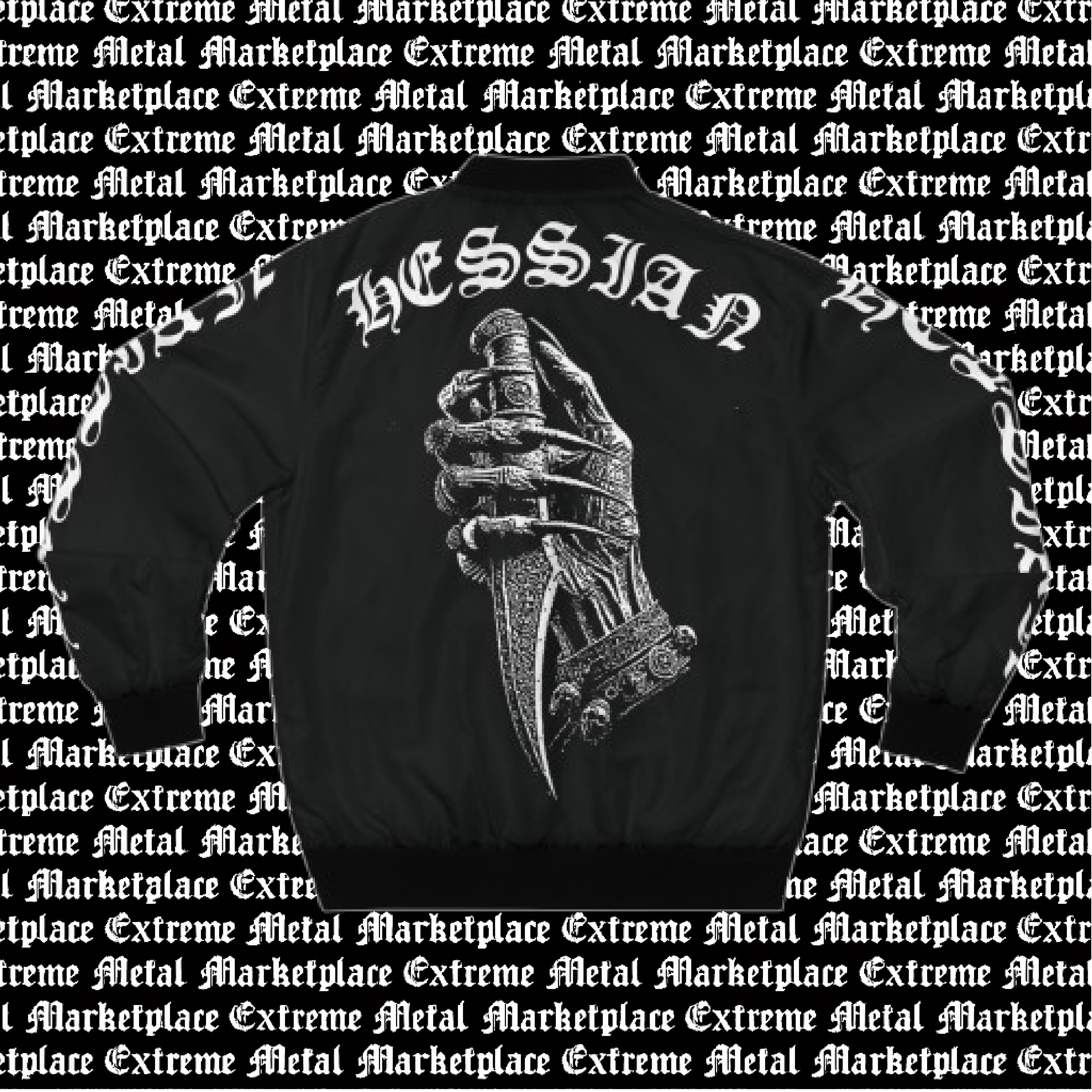 Hessian "Grip of Death" Bomber Jacket product thumbnail image Hessian "Grip of Death" Bomber Jacket product thumbnail image