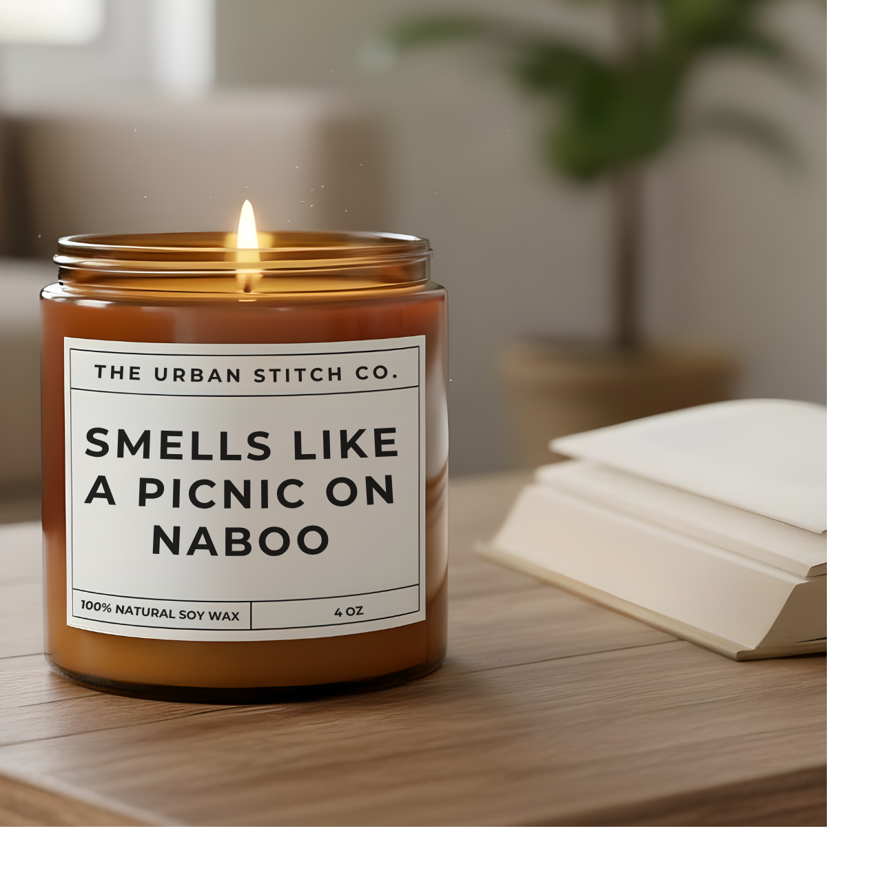 Smells Like a Picnic on Naboo Candle | Soy Candle |  Star Wars Inspired product thumbnail image