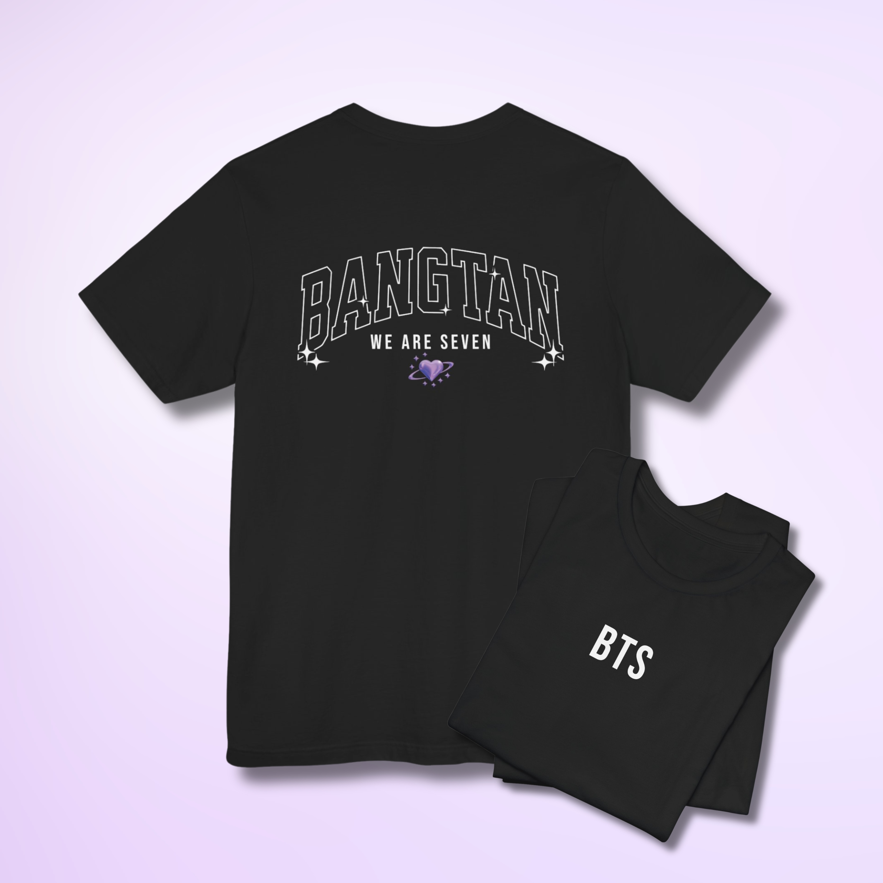 BANGTAN we are seven Front and Back print, Designed by Army for Army product thumbnail image BANGTAN we are seven Front and Back print, Designed by Army for Army product thumbnail image