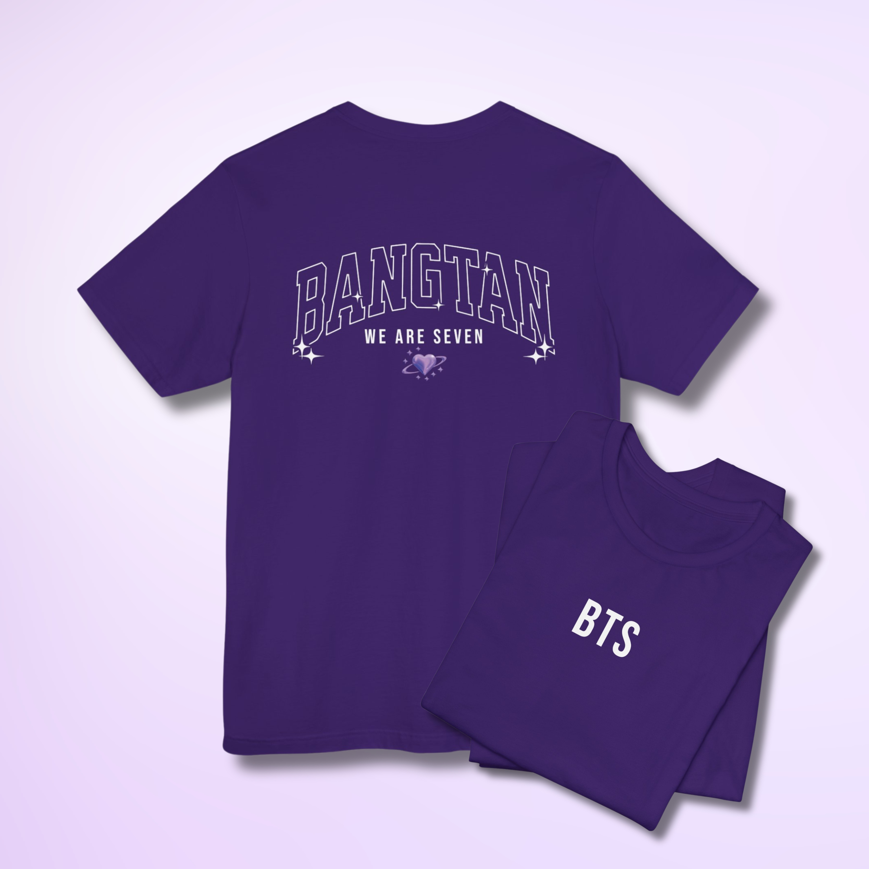 BANGTAN we are seven Front and Back print, Designed by Army for Army product thumbnail image BANGTAN we are seven Front and Back print, Designed by Army for Army product thumbnail image