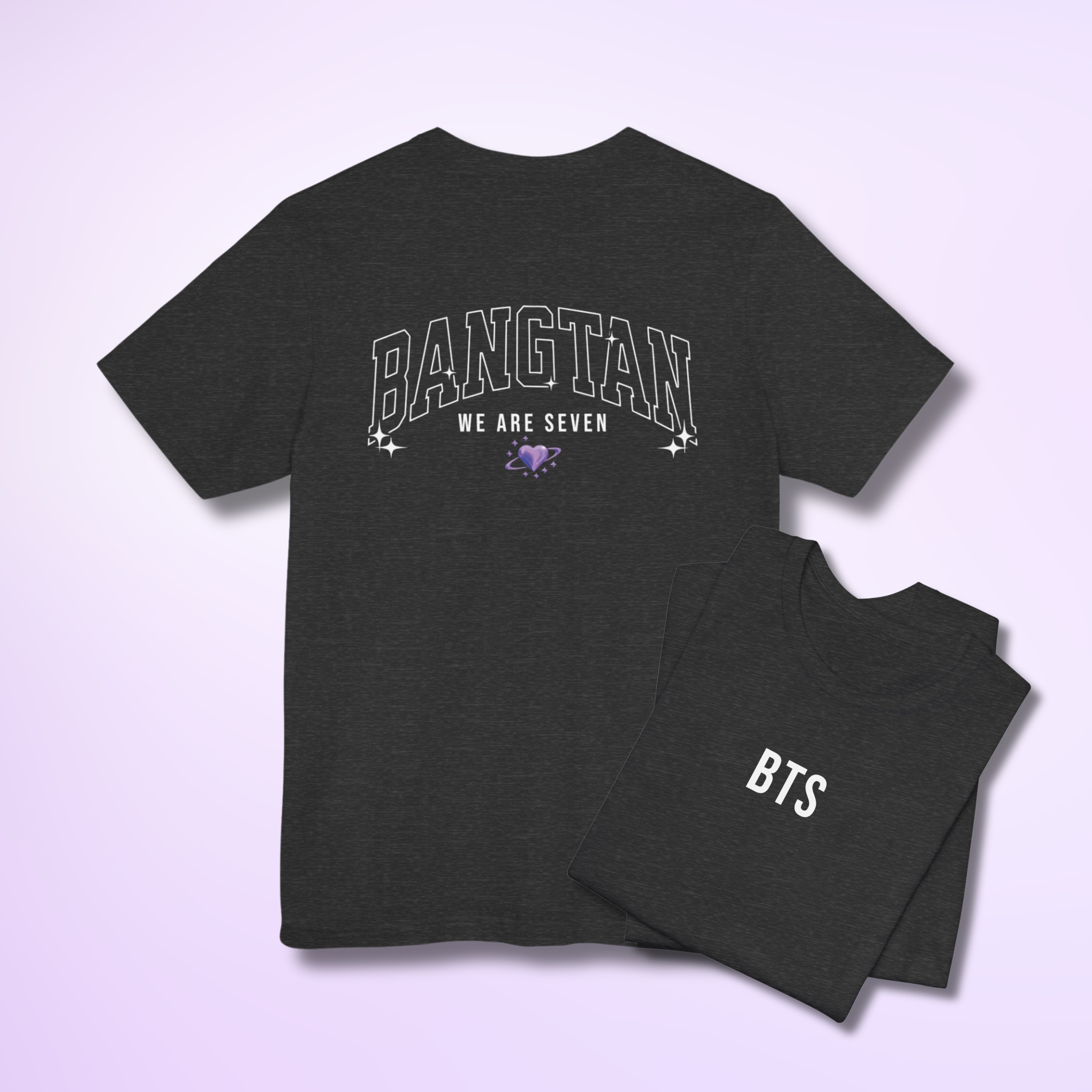 BANGTAN we are seven Front and Back print, Designed by Army for Army product thumbnail image BANGTAN we are seven Front and Back print, Designed by Army for Army product thumbnail image