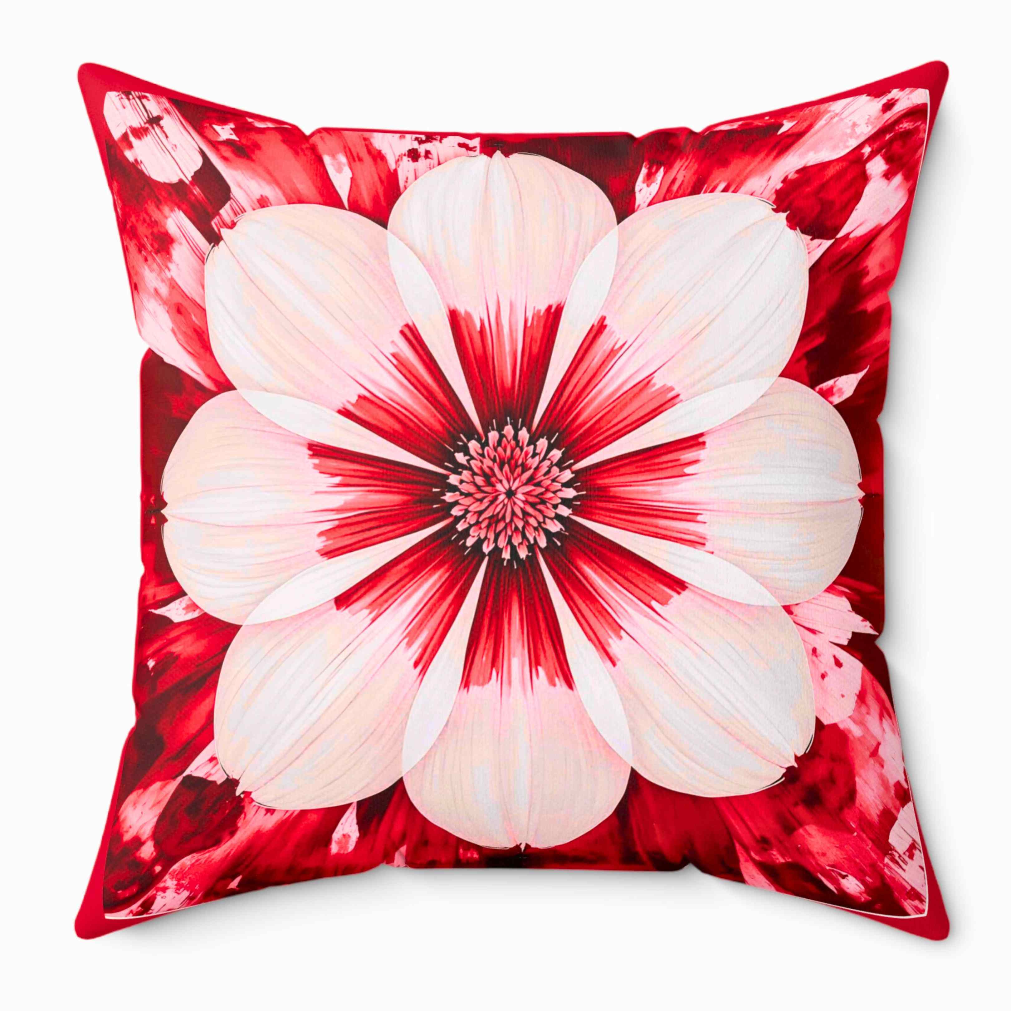 Floral Accent Pillow - Decorative Cushion, Home Decor, Gift for Her, Flower Pillow, Botanical Throw Pillow product thumbnail image