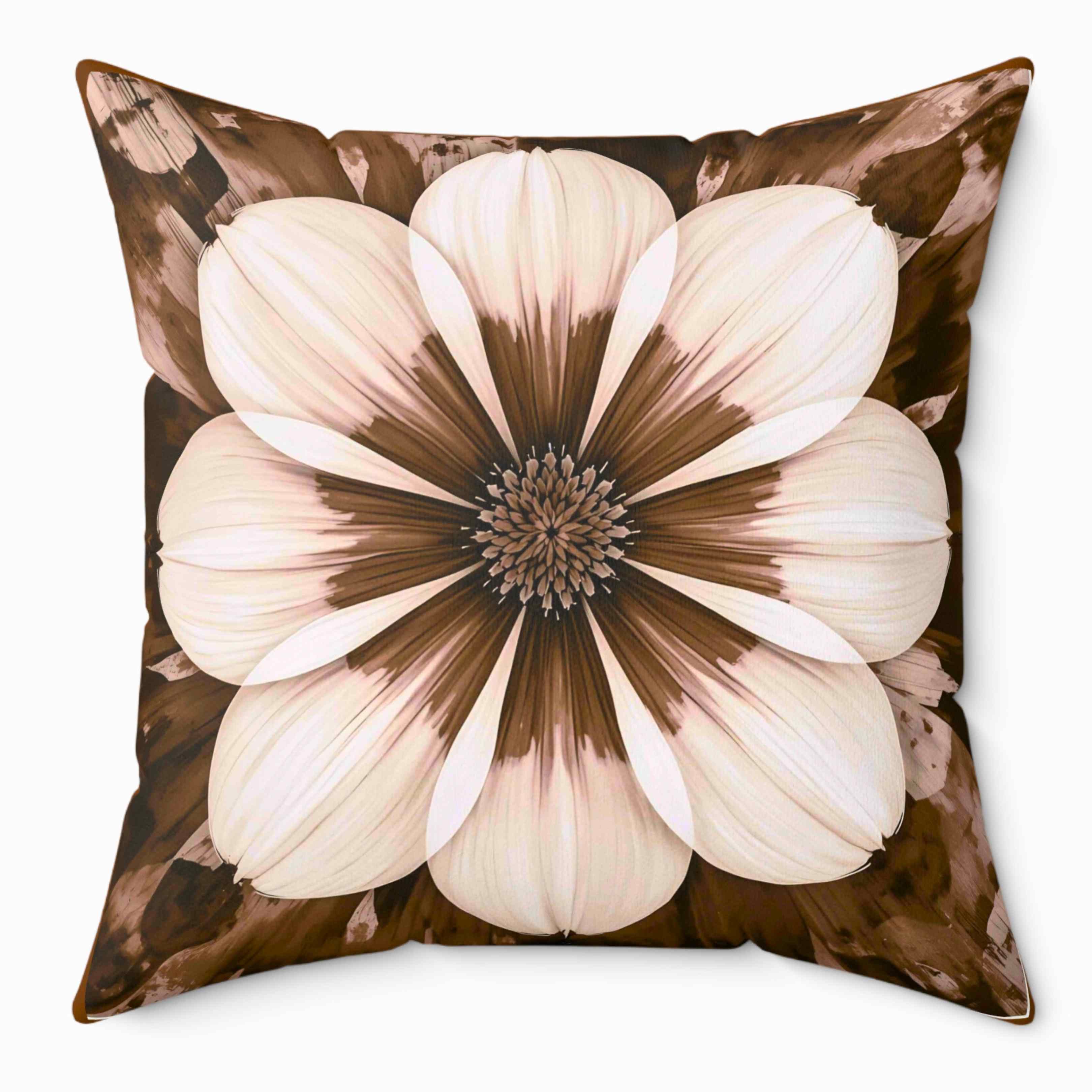 Elegant Floral Decorative Pillow, Home Decor, Accent Cushion, Living Room, Gift for Her, Floral Pillow Cover product thumbnail image
