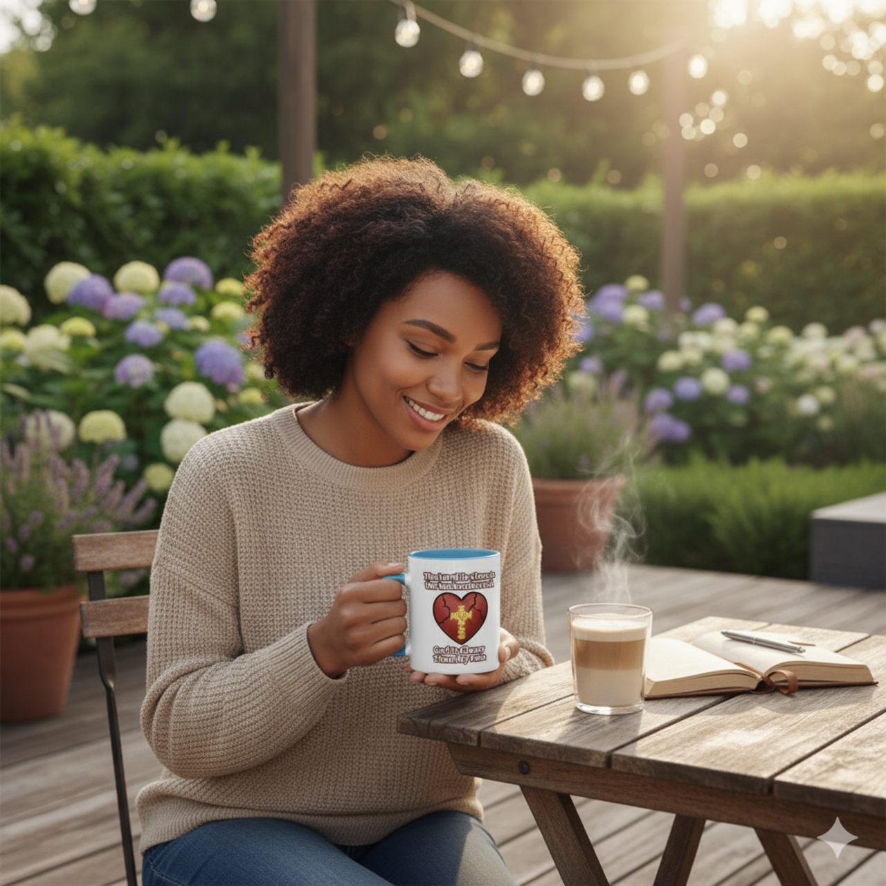 Inspirational Two-Tone Coffee Mug – Encouragement for the Brokenhearted product thumbnail image Inspirational Two-Tone Coffee Mug – Encouragement for the Brokenhearted product thumbnail image
