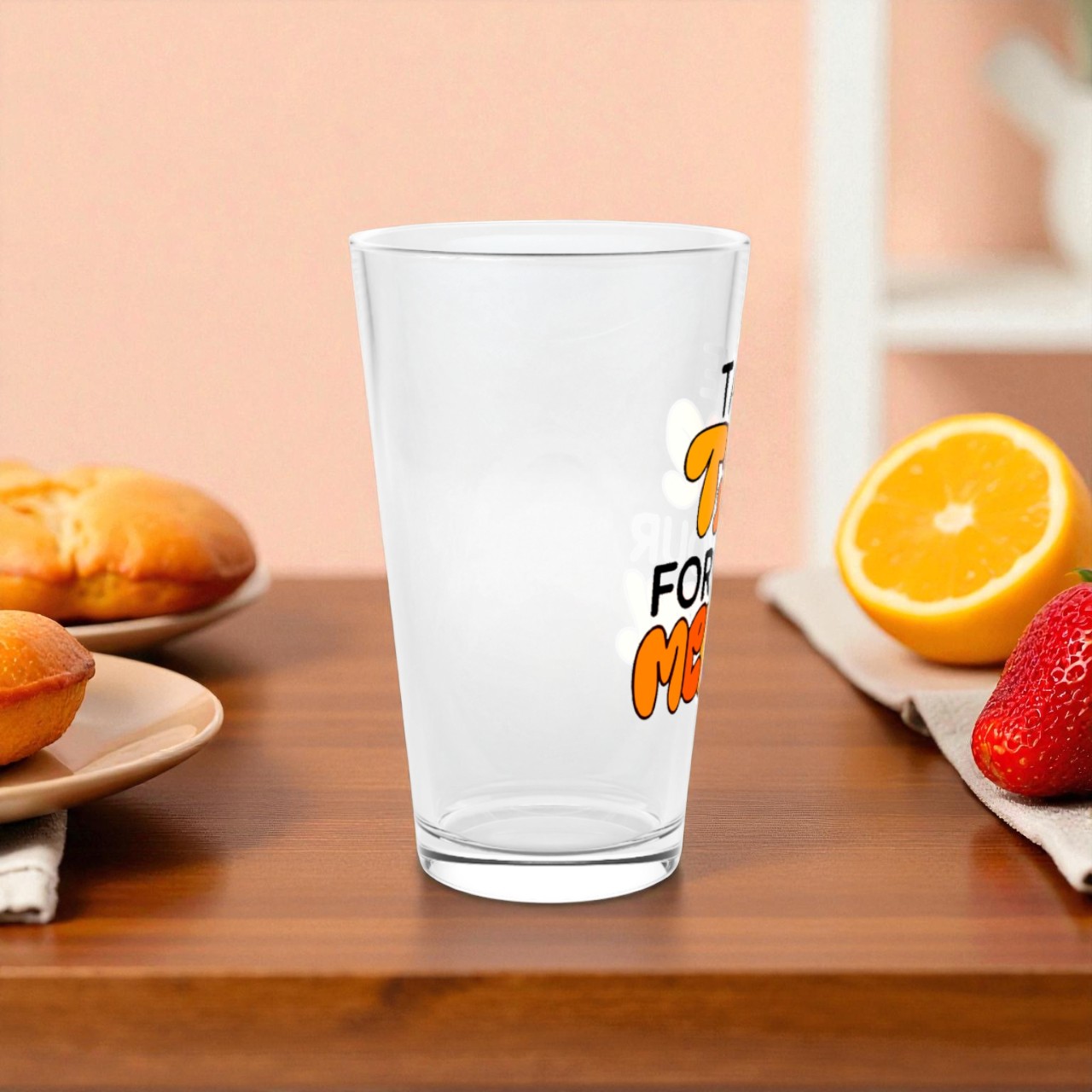 Mental Wellness Pint Glass, 16oz product thumbnail image