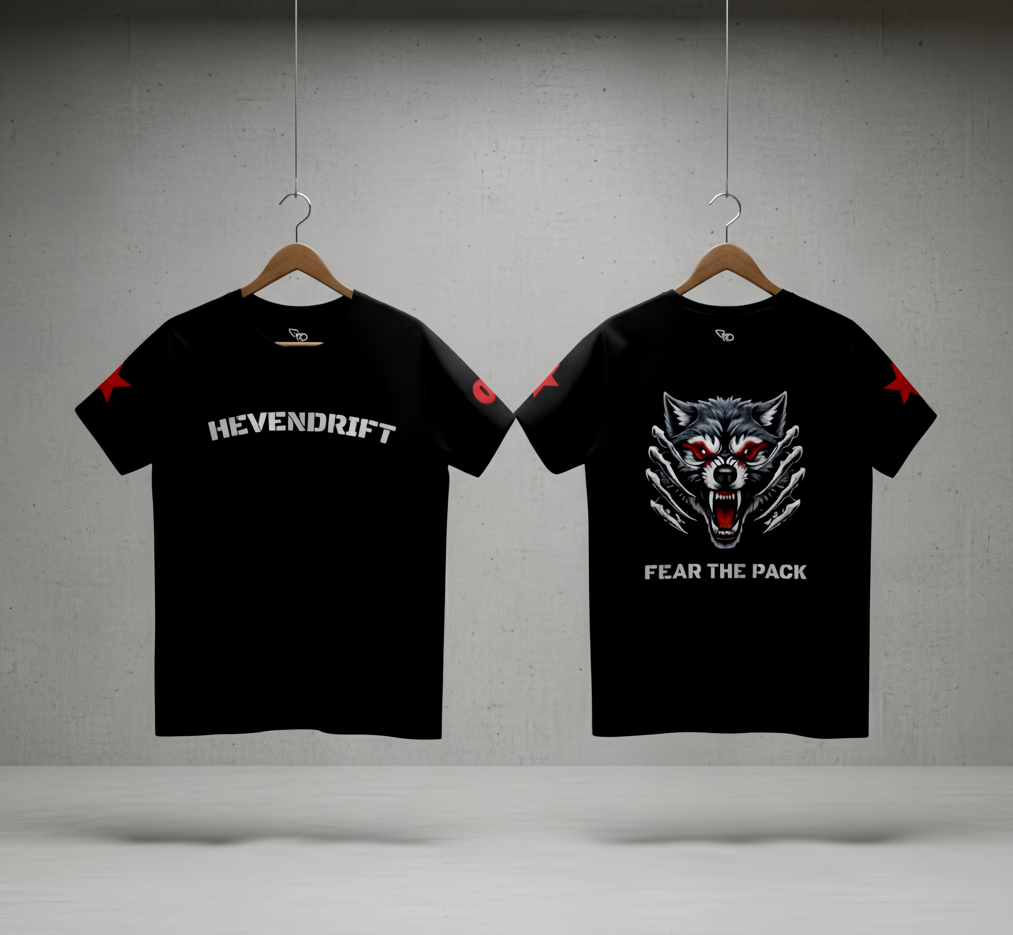 Fear the Pack WOLF Graphic Tee for Bold Style product thumbnail image
