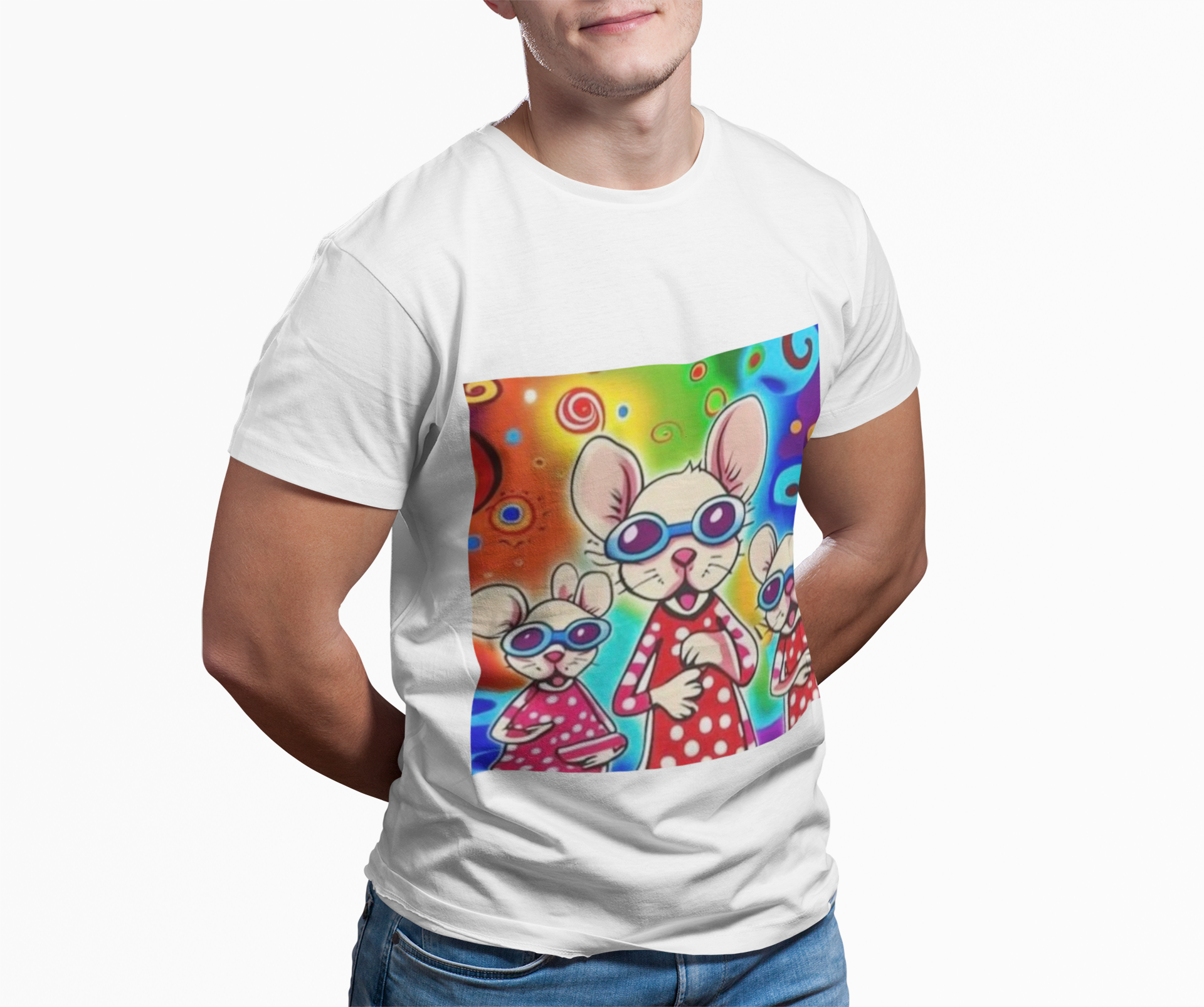 Street-Ready Tee, Unisex T-Shirt for Sneakerheads, Cool Journalists, and Mischief Makers, Cotton Crew Neck Top product thumbnail image