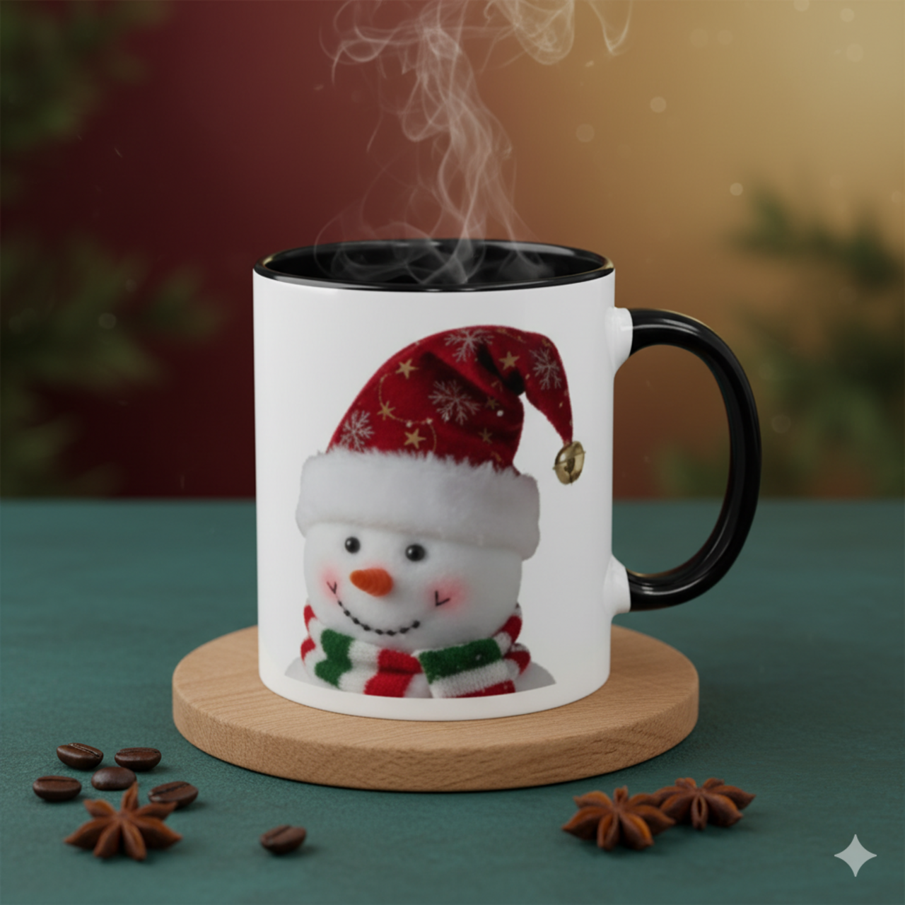 Snowman Holiday Coffee Mug - Perfect Christmas Gift product thumbnail image Snowman Holiday Coffee Mug - Perfect Christmas Gift product thumbnail image