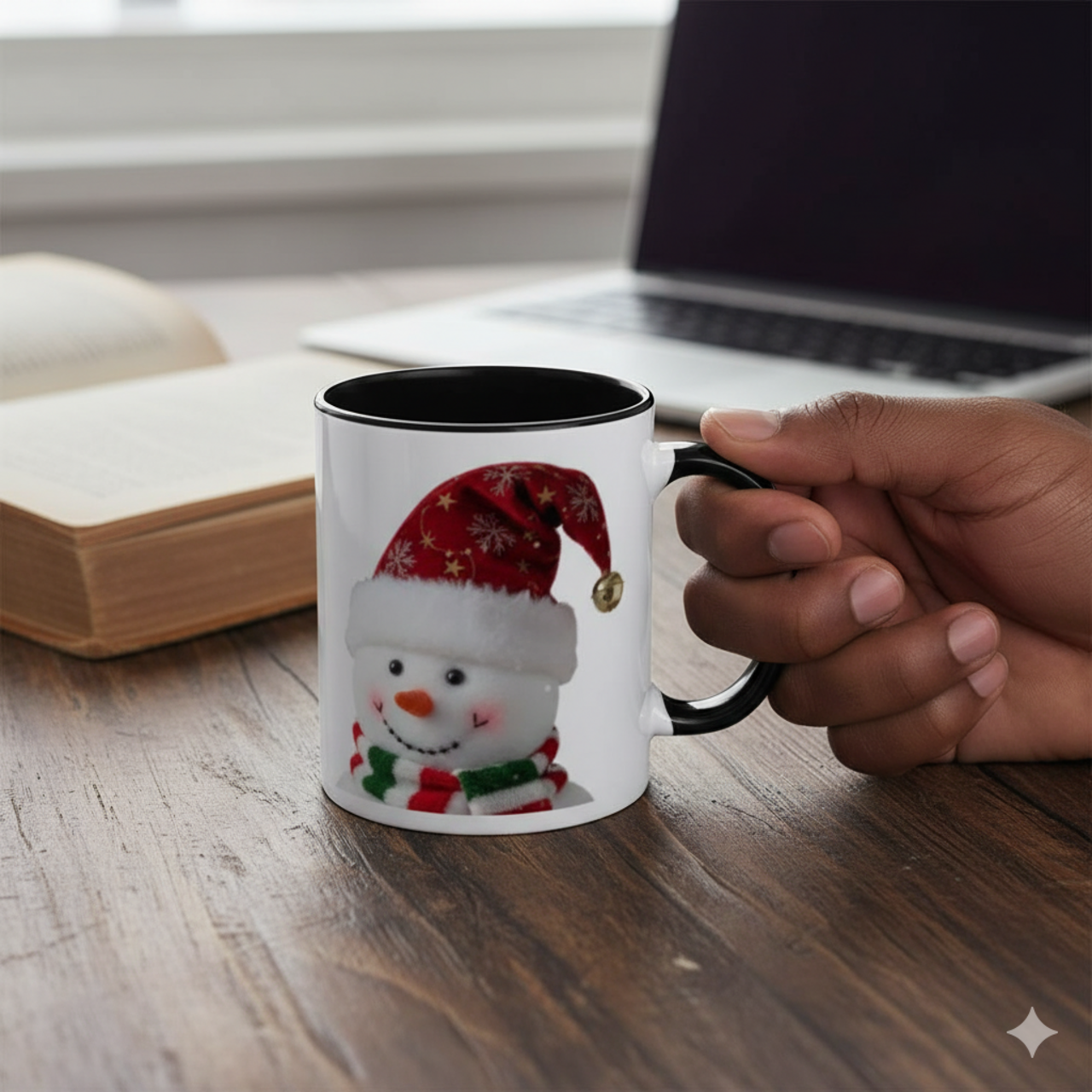 Snowman Holiday Coffee Mug - Perfect Christmas Gift product thumbnail image