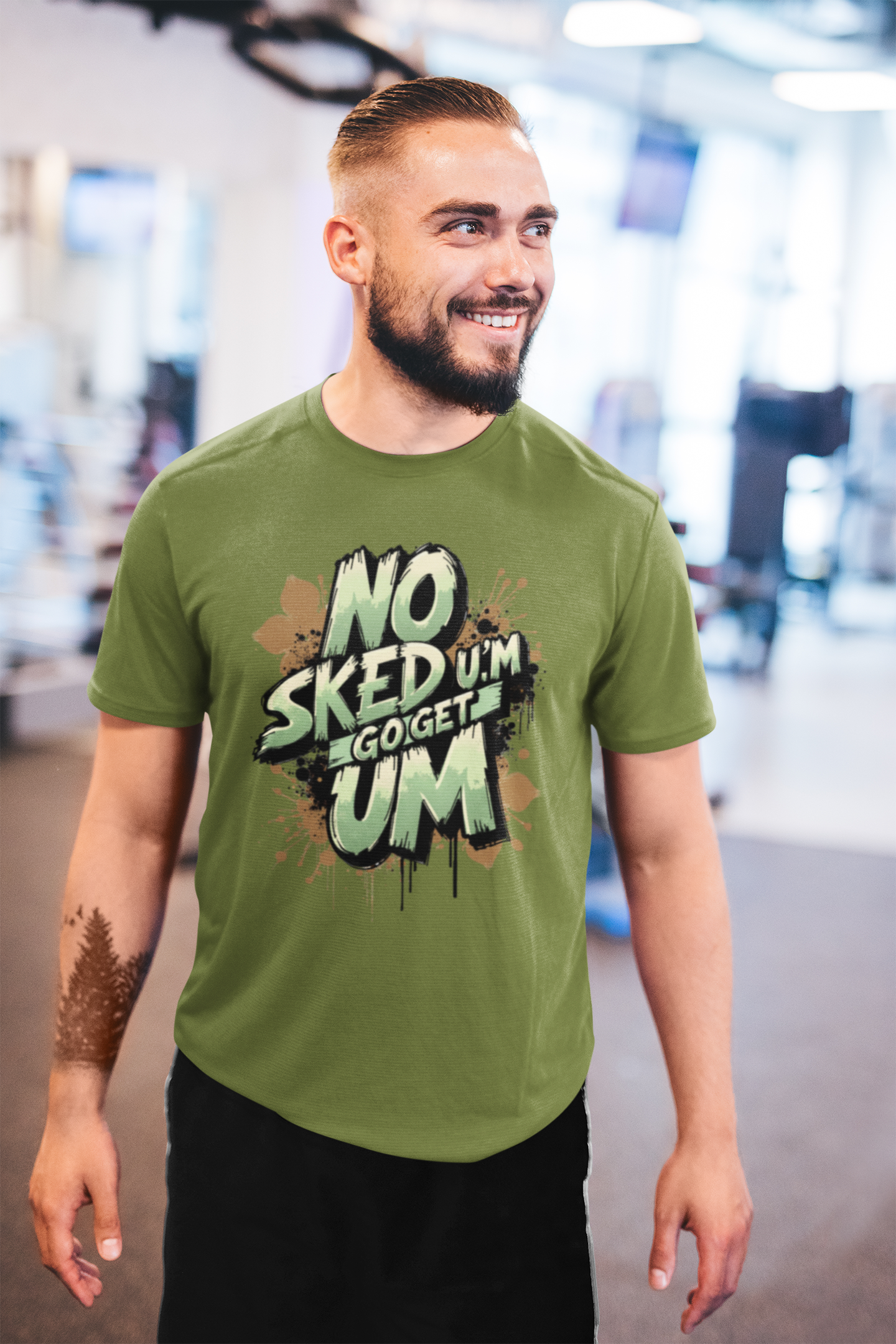 No Sked Um Go Get Um Hawaii Pidgin Slang Unisex Tee product thumbnail image No Sked Um Go Get Um Hawaii Pidgin Slang Unisex Tee product thumbnail image