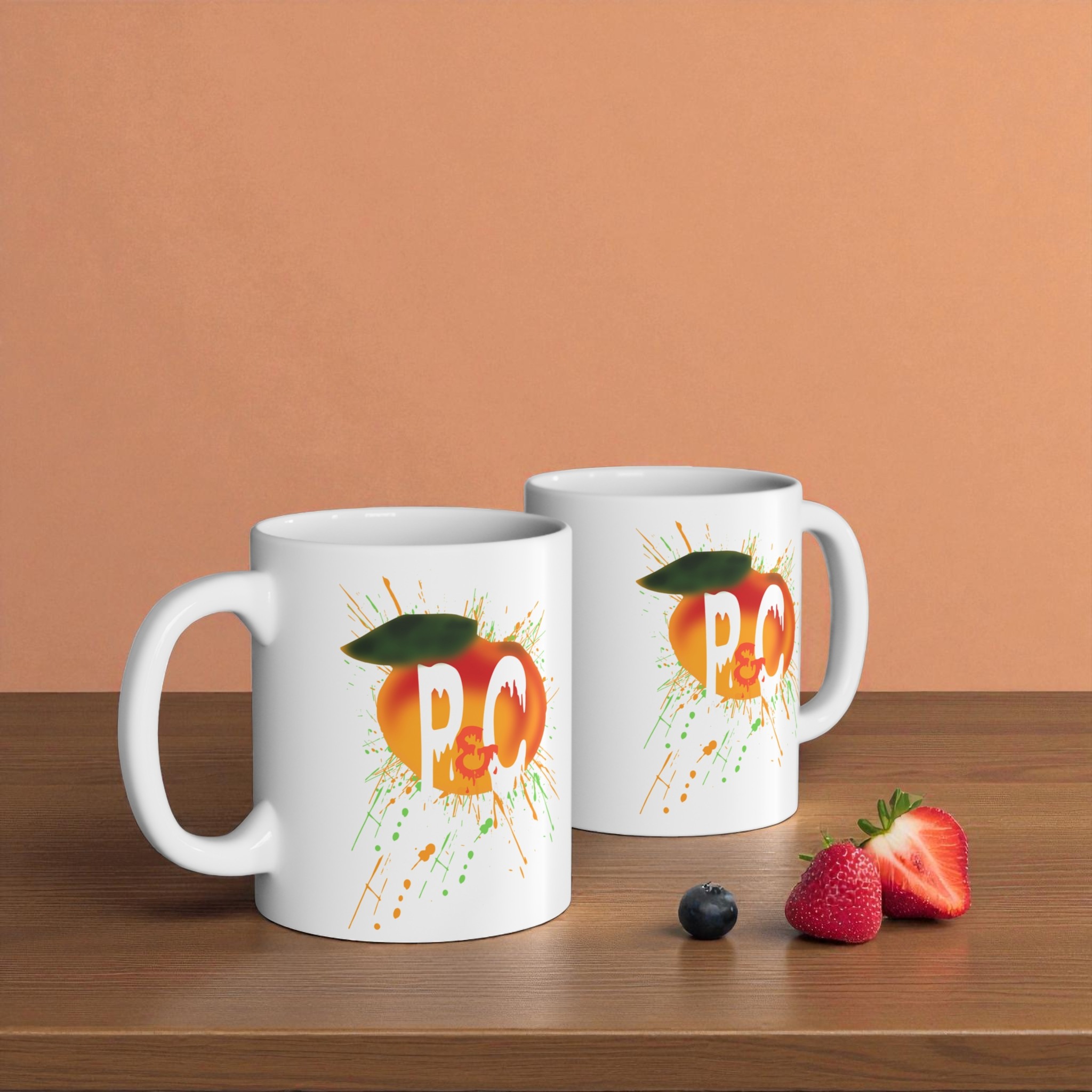  P &amp; C White Ceramic Mug 11oz product thumbnail image