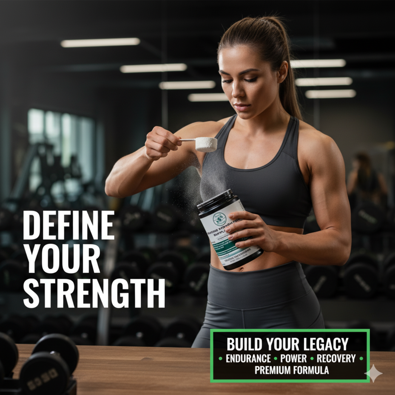 Creatine Monohydrate Supplement (300g, 10.58oz) product thumbnail image