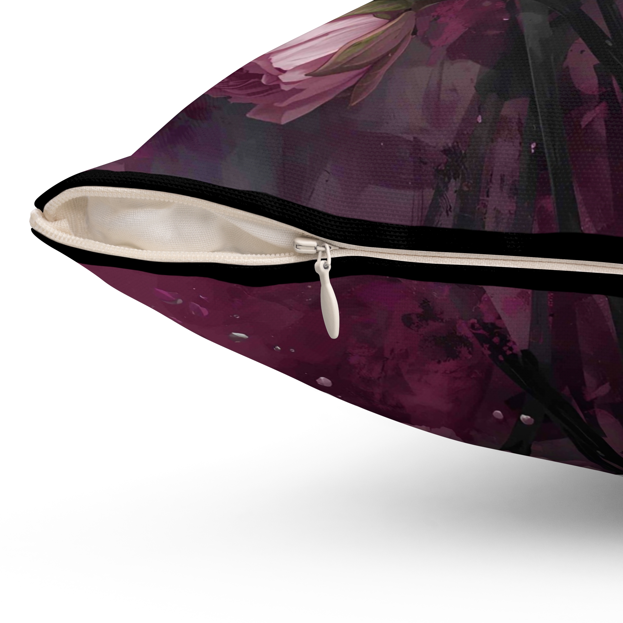 Floral Carnation Throw Pillow for Cozy Home Decor, Decorative Cushion, Flower Pillow, Sofa Accent, Bed Pillow, Gift for Her product thumbnail image