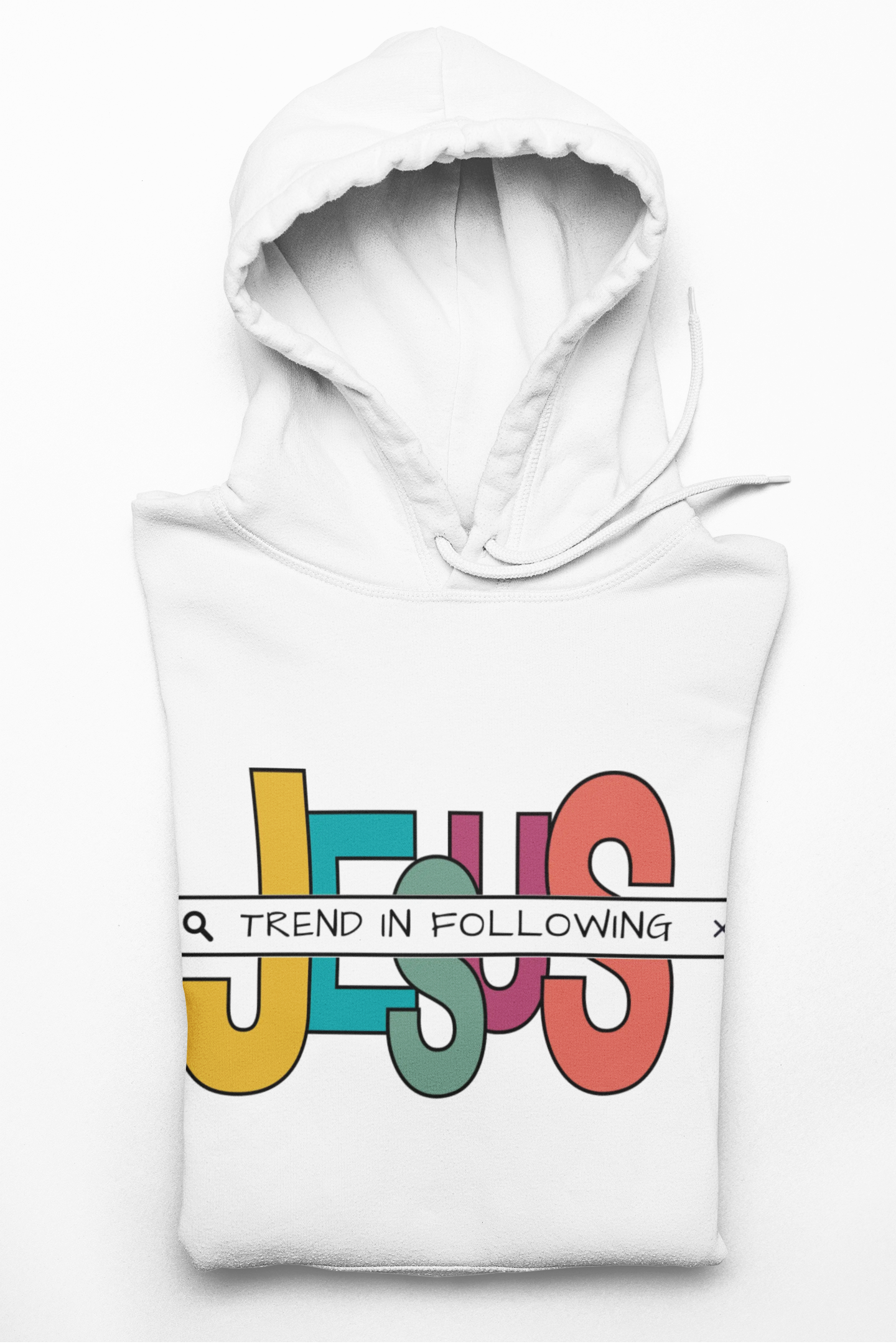 Adult- Trend in Jesus Hoodie product thumbnail image