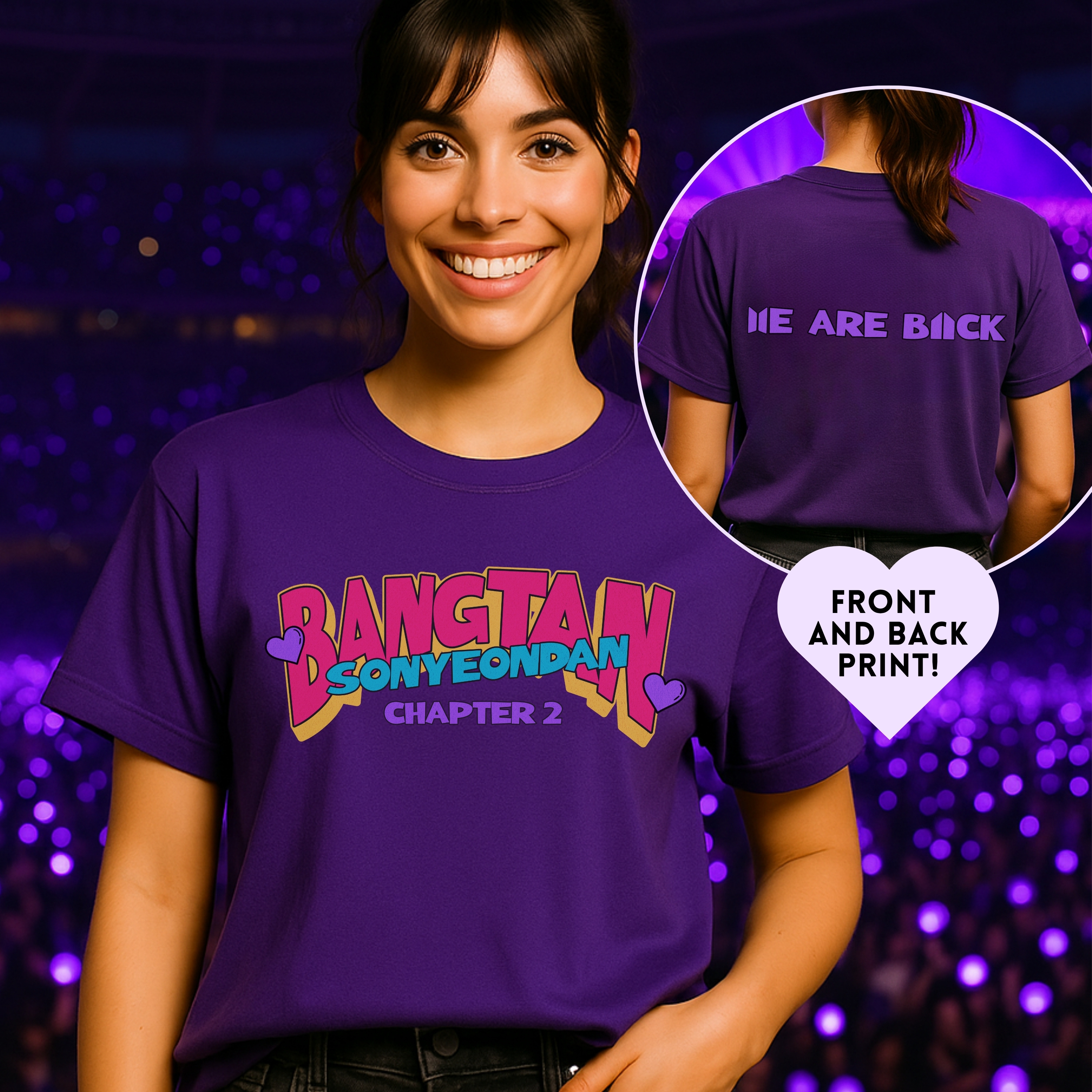 Chapter 2 Unisex Tee, Printed on Front and Back, Designed for Army, by Army product thumbnail image Chapter 2 Unisex Tee, Printed on Front and Back, Designed for Army, by Army product thumbnail image