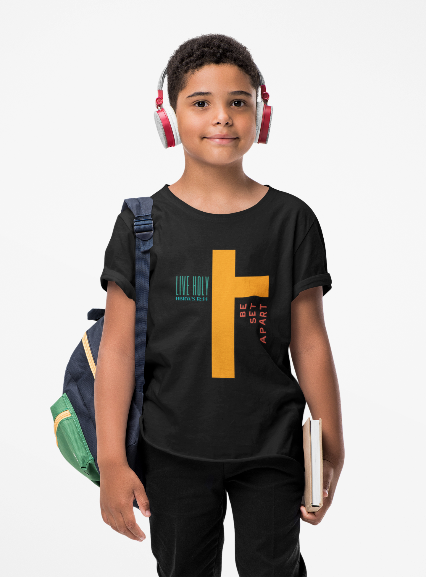 Youth - "Live Holy" Comfort Colors Tee product thumbnail image Youth - "Live Holy" Comfort Colors Tee product thumbnail image