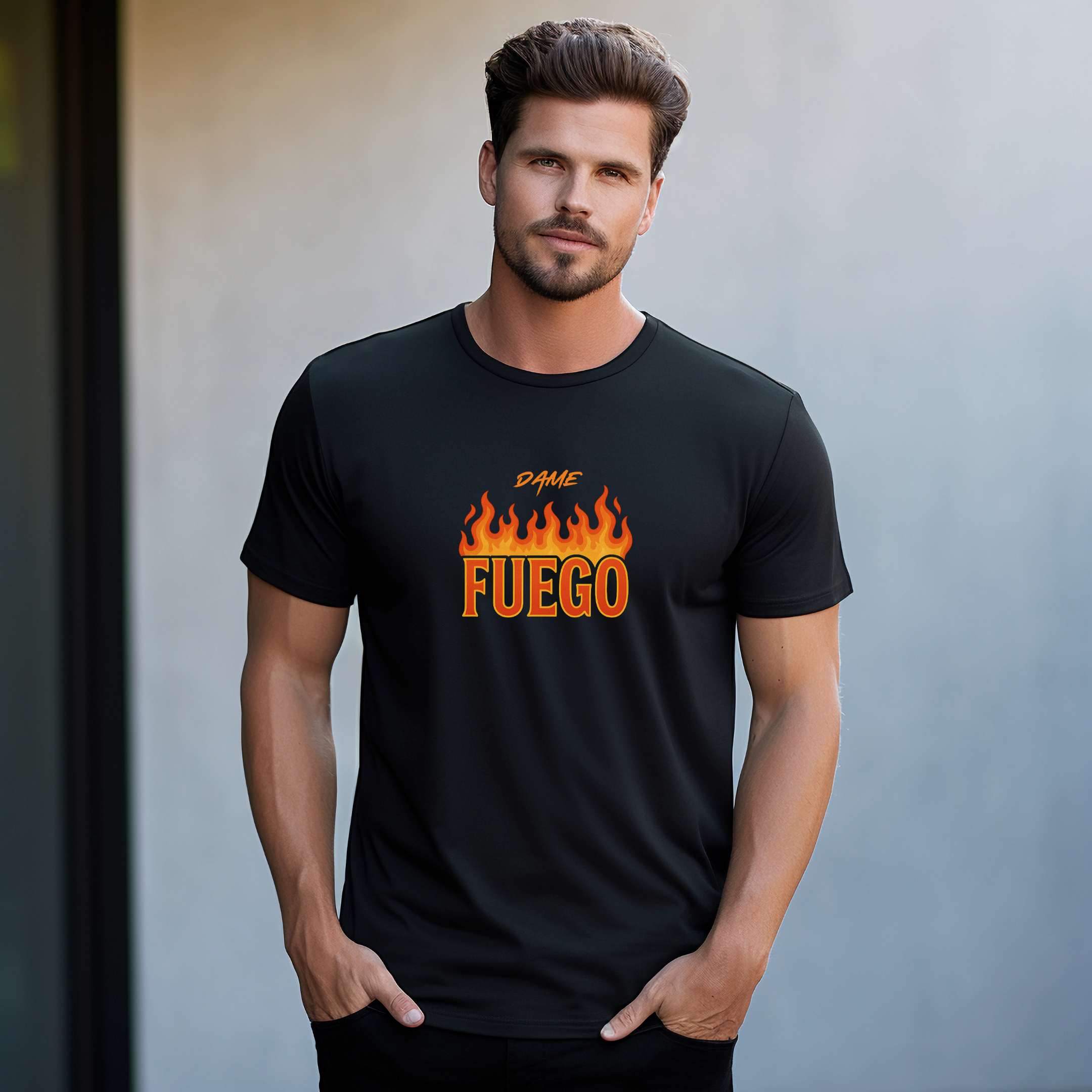 Dame Fuego Graphic T-Shirt - Trendy and Bold Fashion Statement product thumbnail image