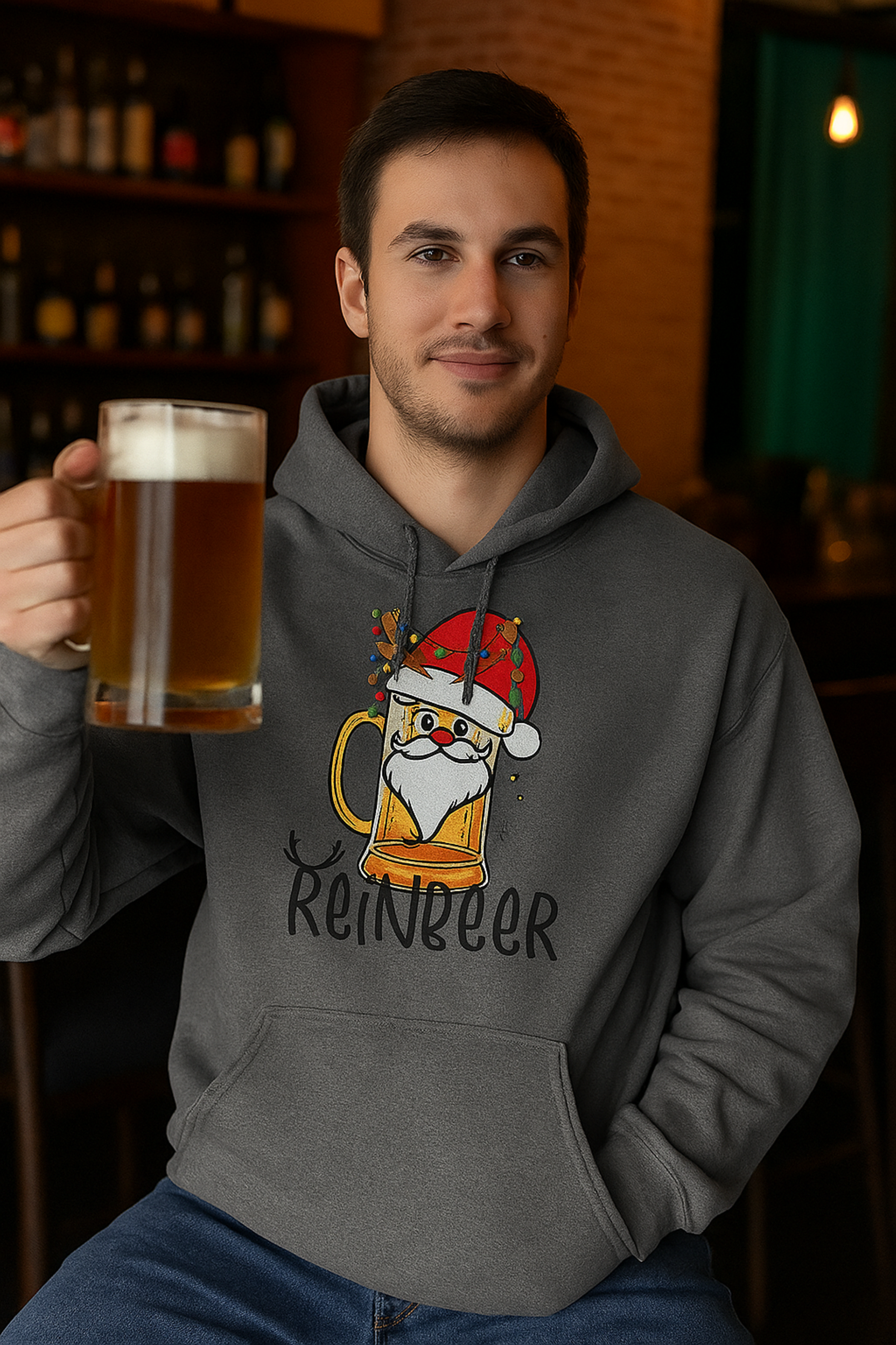 Funny Christmas Reinbeer Sweatshirt