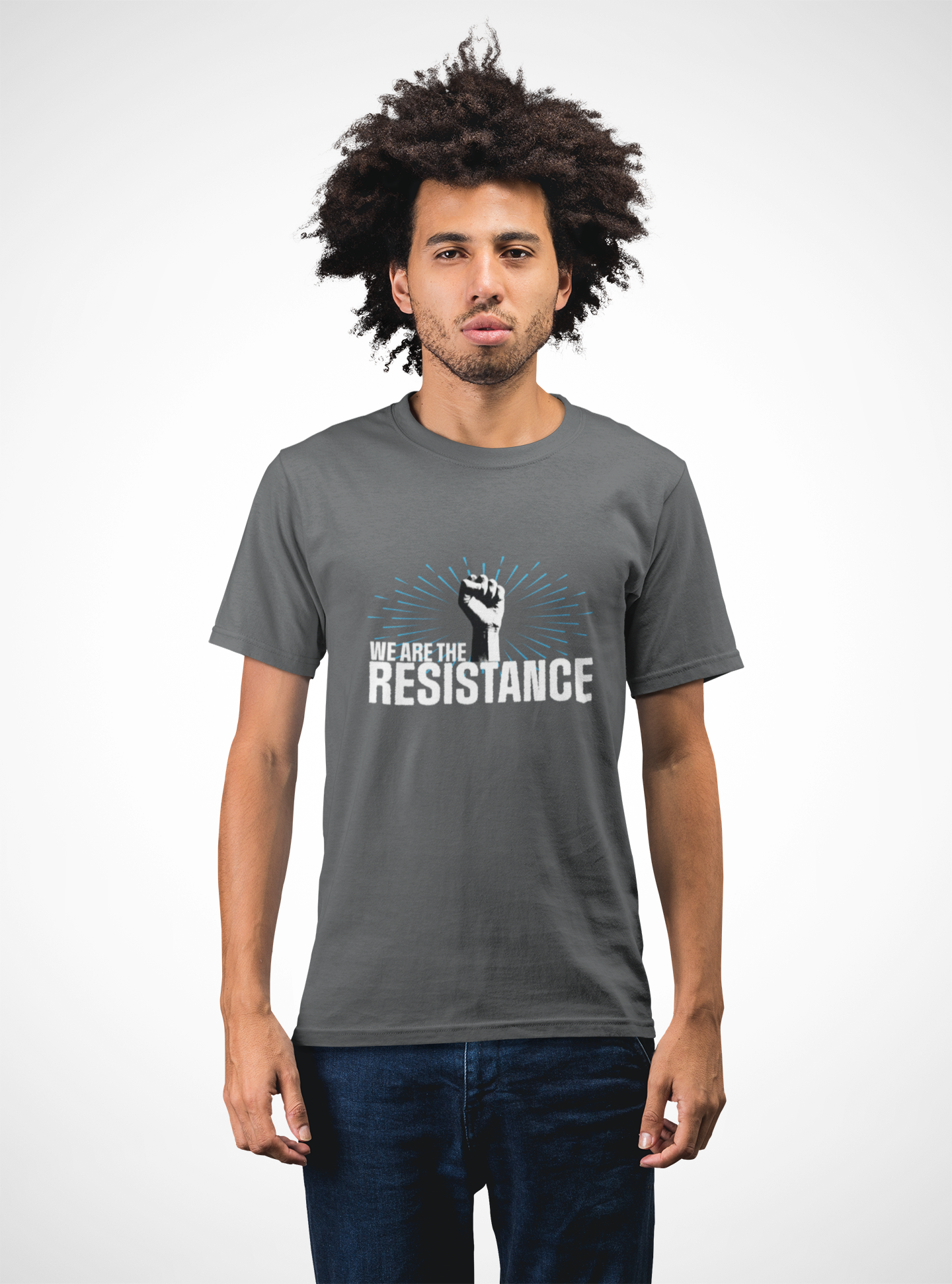 We Are the Resistance Protest Ultra Soft Unisex Graphic T-Shirt product thumbnail image We Are the Resistance Protest Ultra Soft Unisex Graphic T-Shirt product thumbnail image